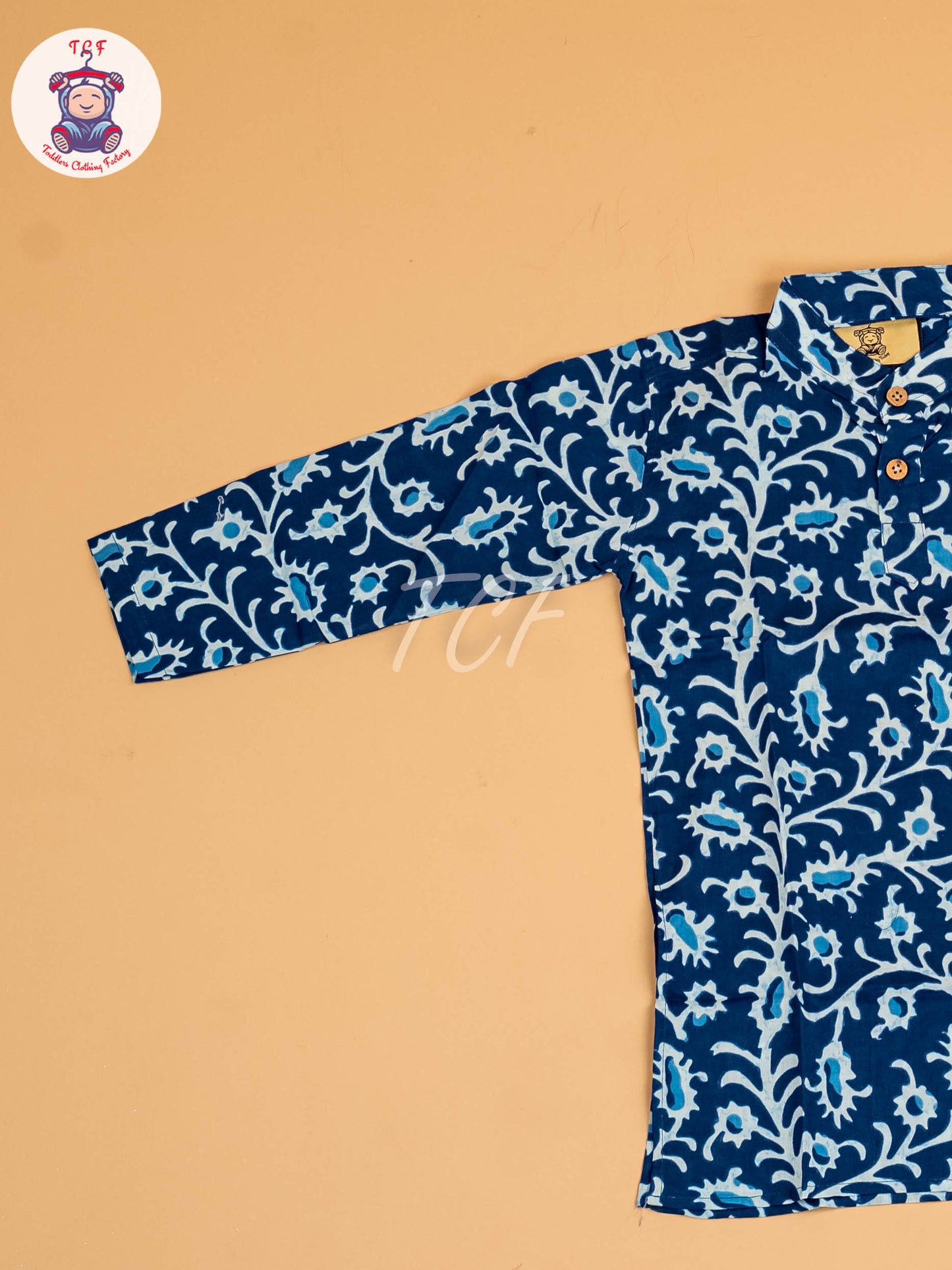 Indiogo - Boys Printed Long Kurta