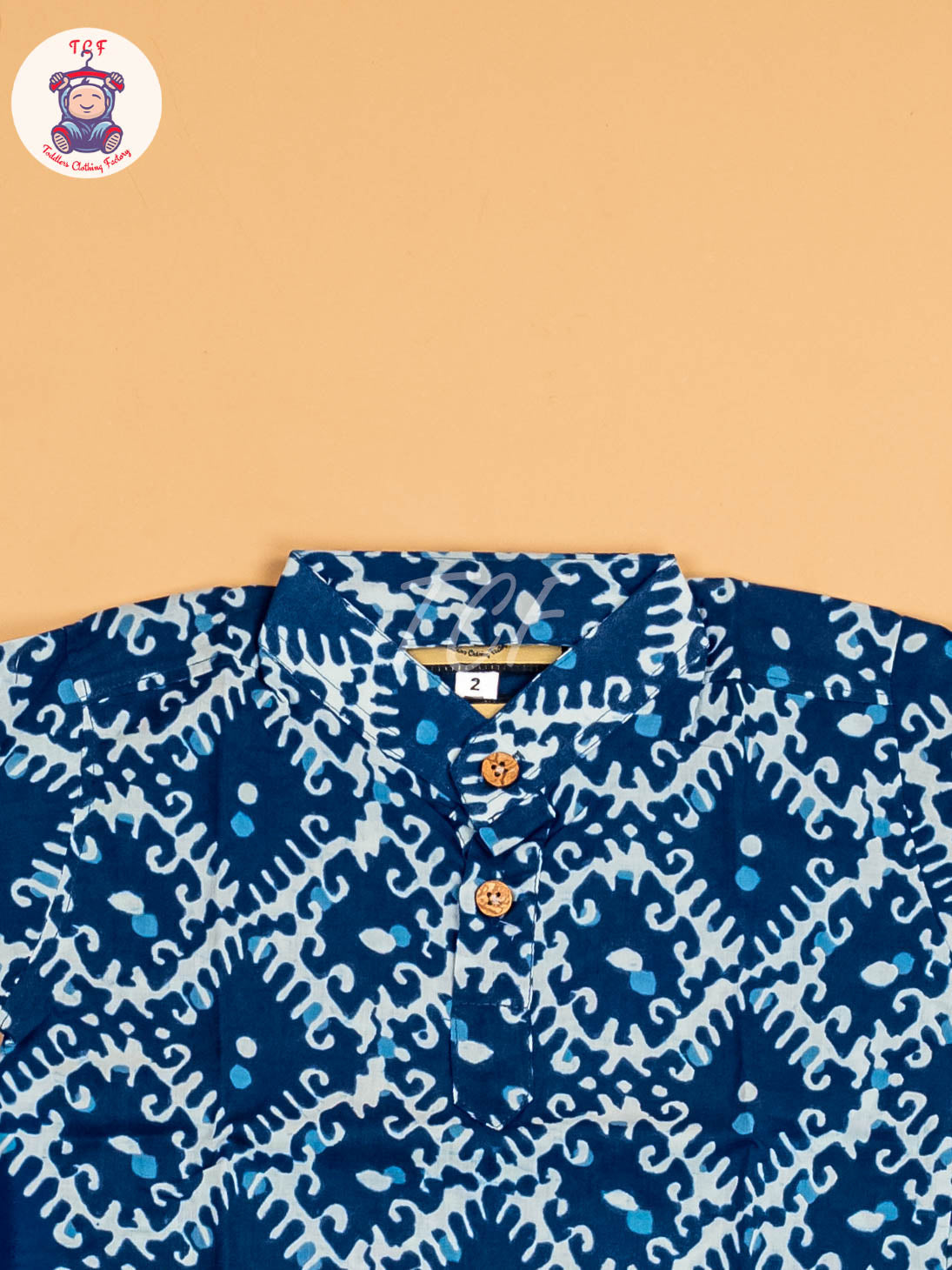 Indiogo - Boys Printed Long Kurta