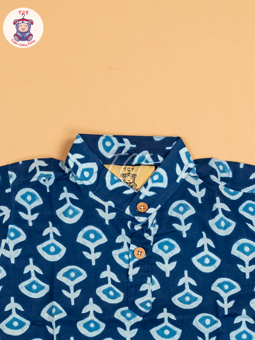 Indiogo - Boys Printed Long Kurta
