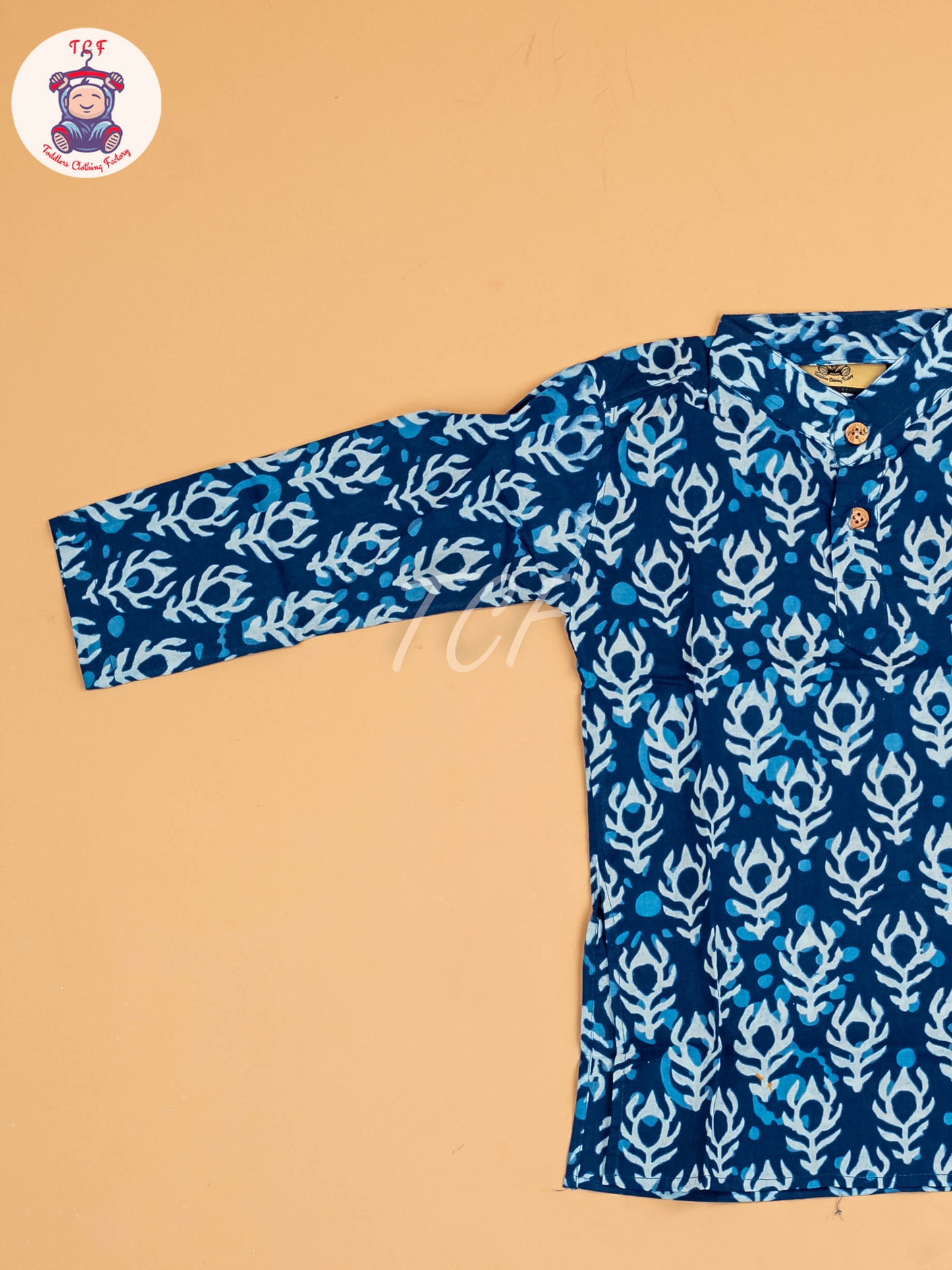 Indiogo - Boys Printed Long Kurta