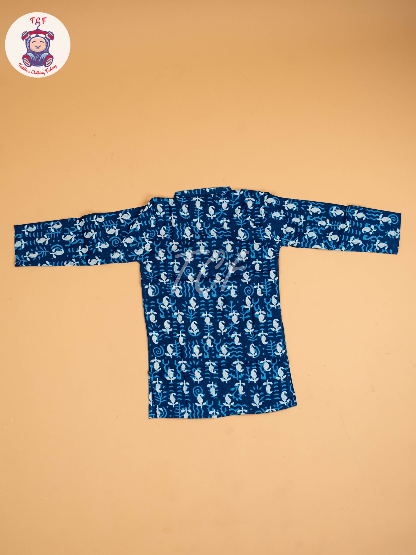 Indiogo - Boys Printed Long Kurta