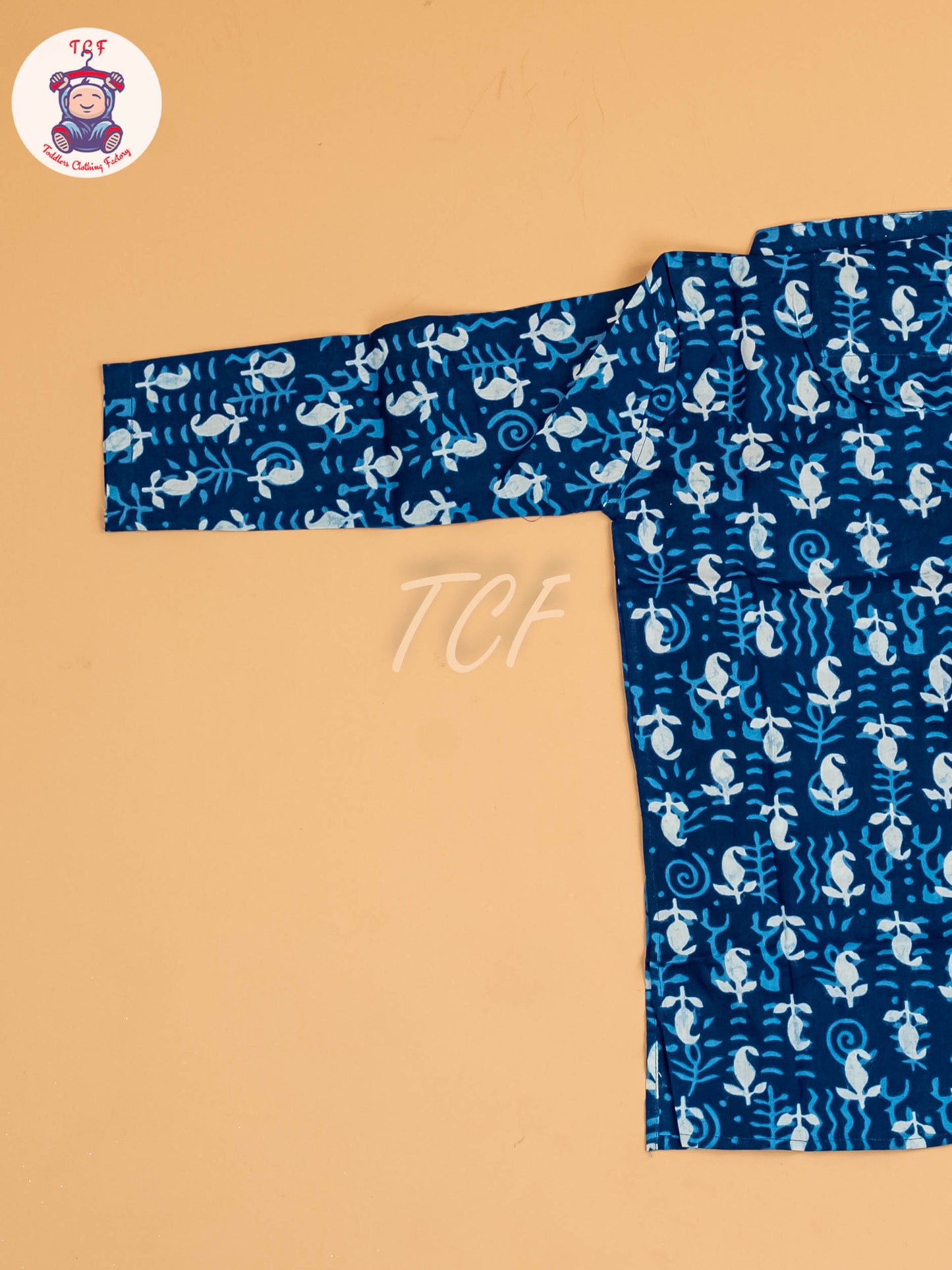 Indiogo - Boys Printed Long Kurta
