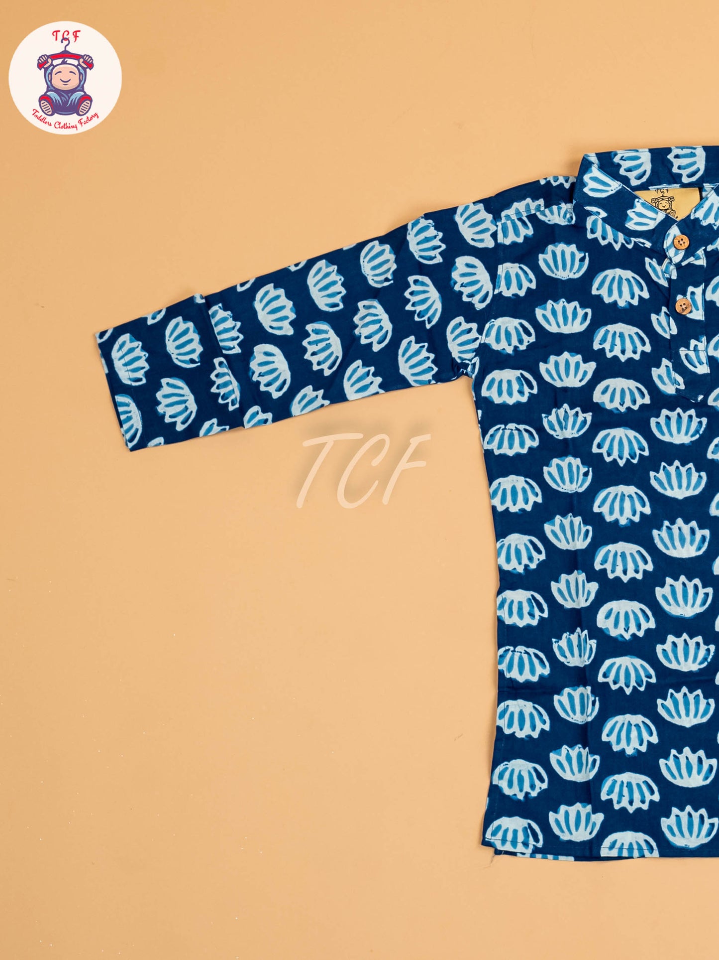 Indiogo - Boys Printed Long Kurta