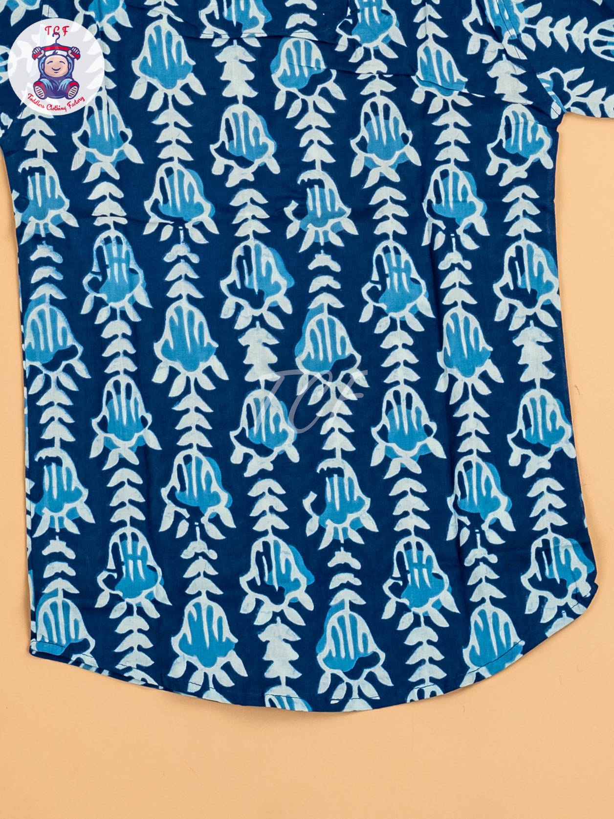 Indiogo - Boys Printed Long Kurta