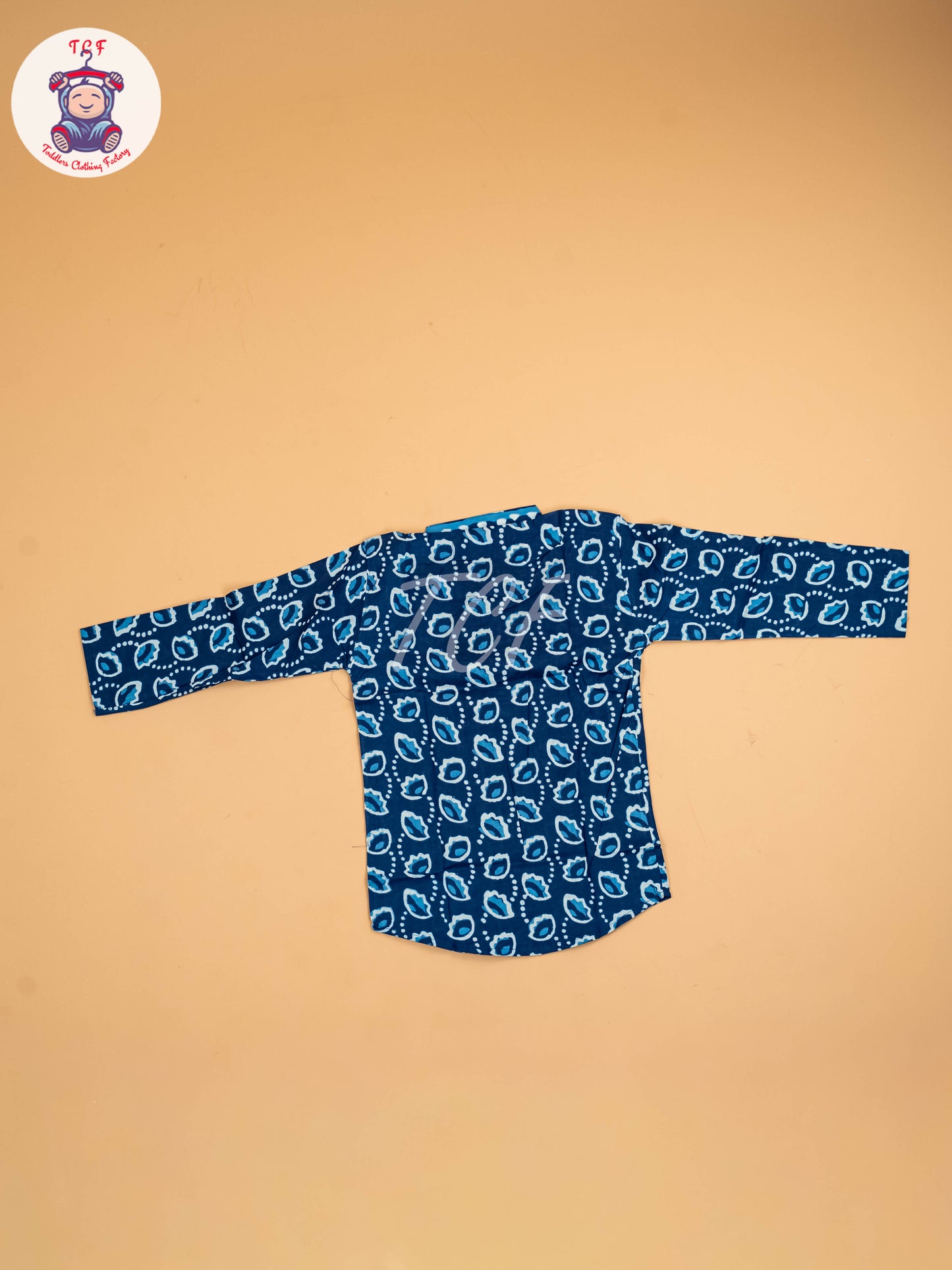 Indiogo - Boys Printed Short Kurta