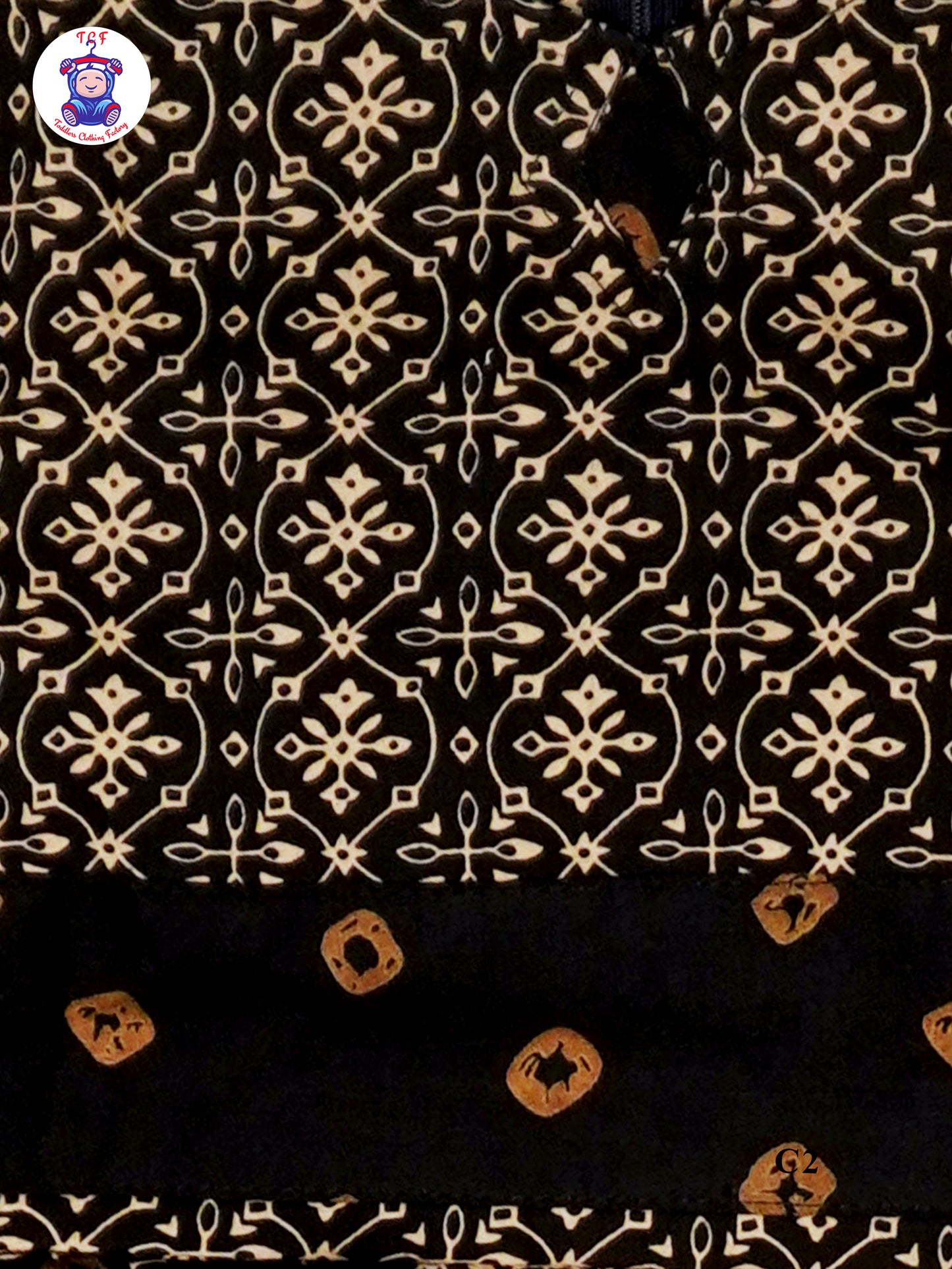 Black - Cotton Pavadai Sattai
