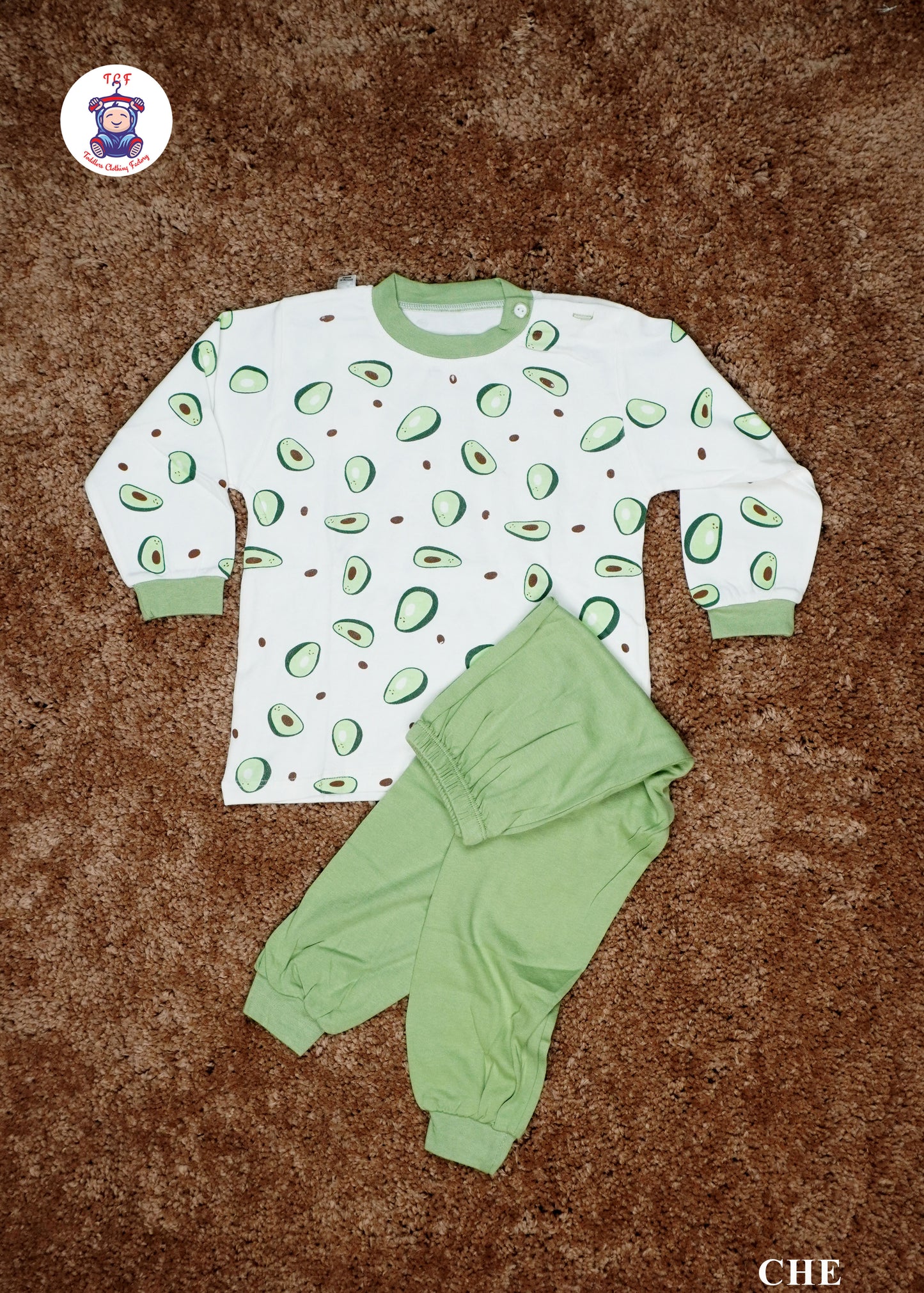 Green - Boys Night Wear