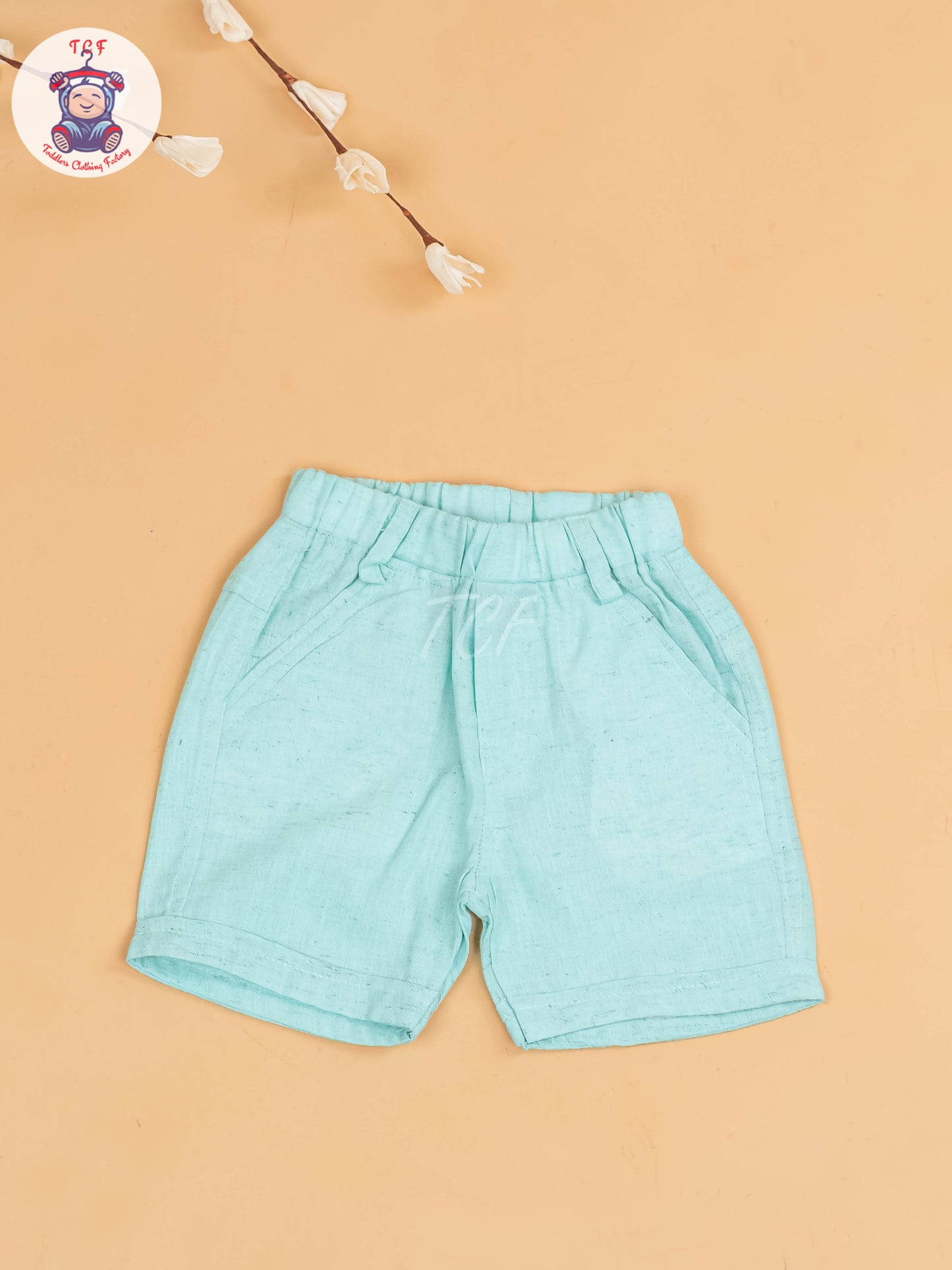 Light Blue - Boys Readymade Cotton Shirts & Shorts