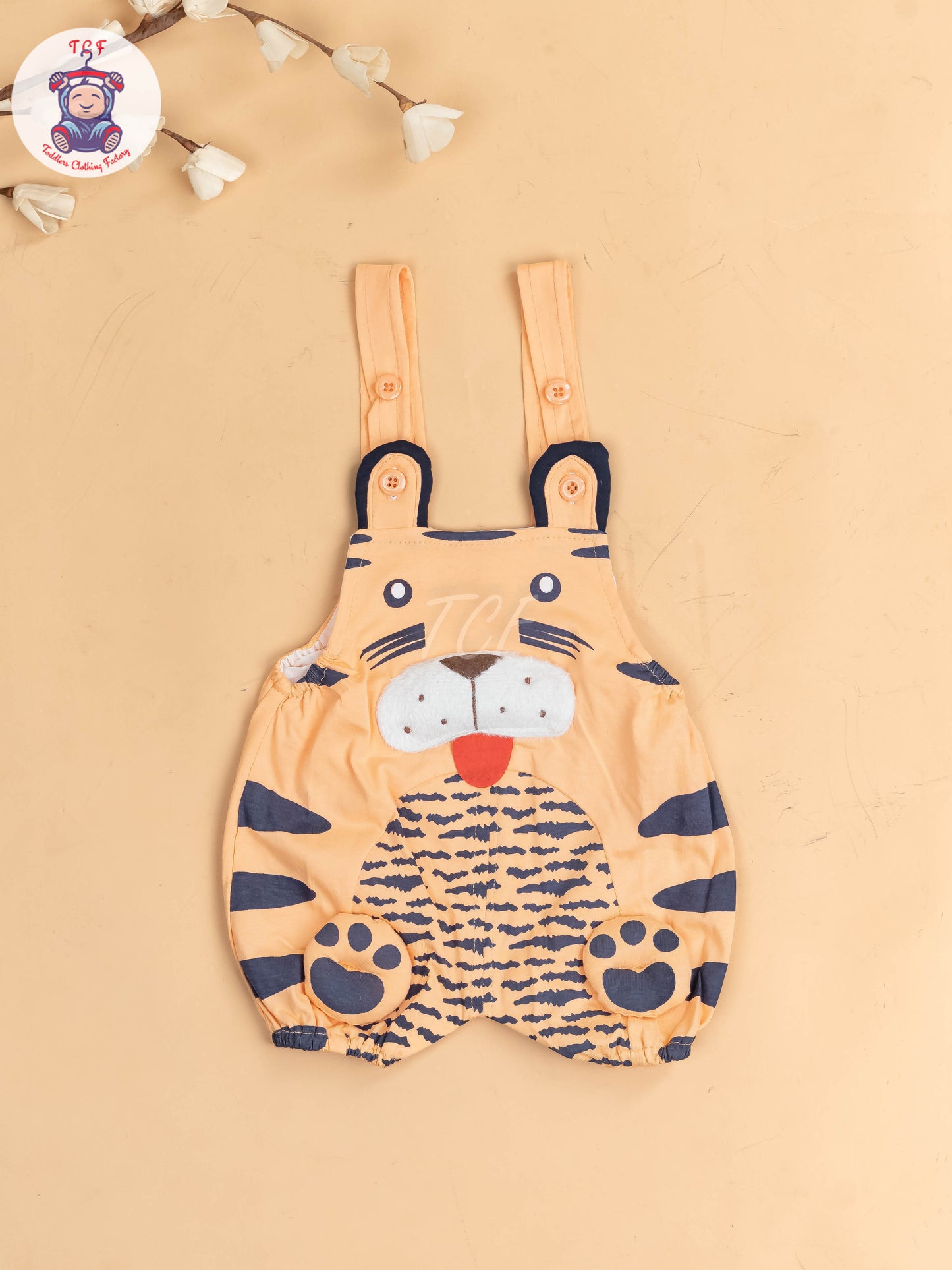 Navy Blue & Orange - Cat Jumpsuits