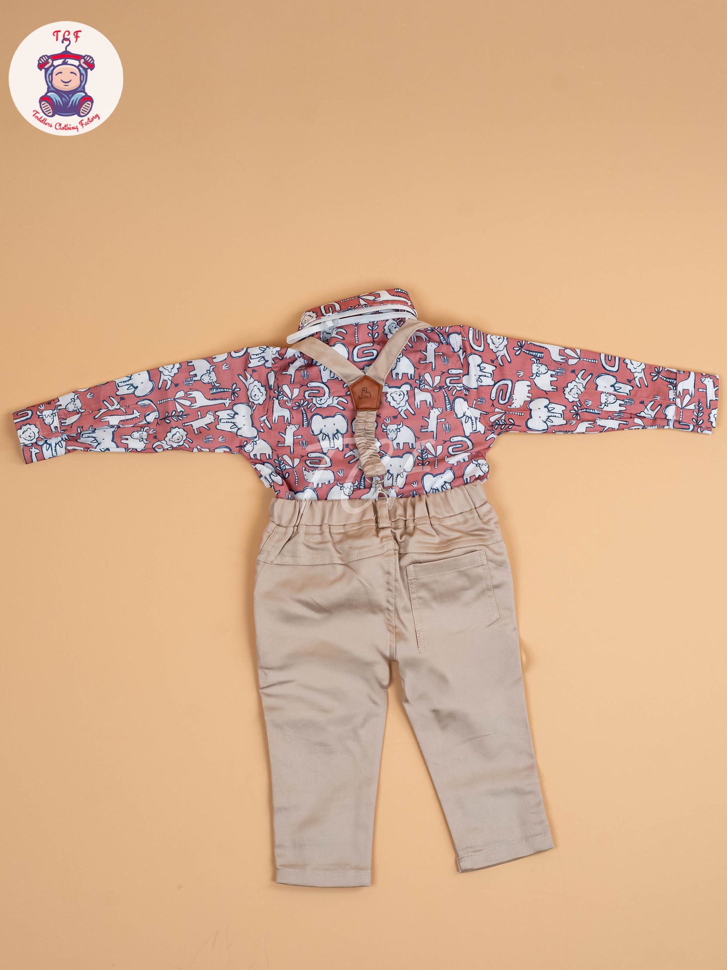 Light Pink - Boys Shirt & Pant