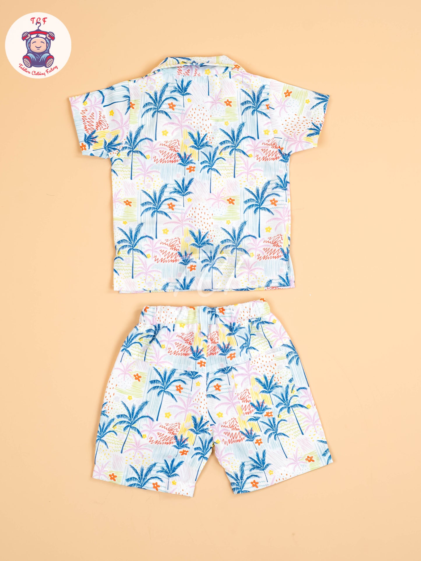 White - Boys Shirt & Shorts