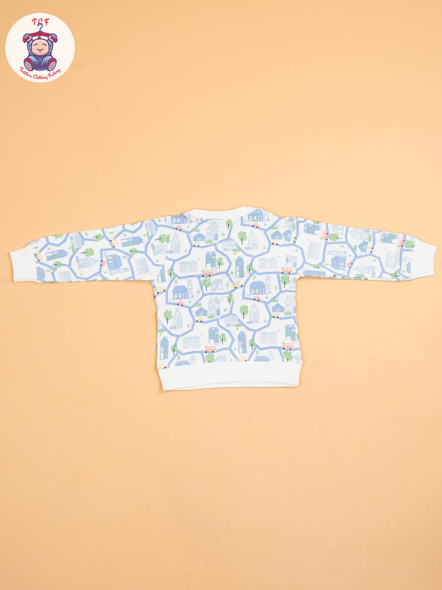 White & Light Blue- T-Shirts