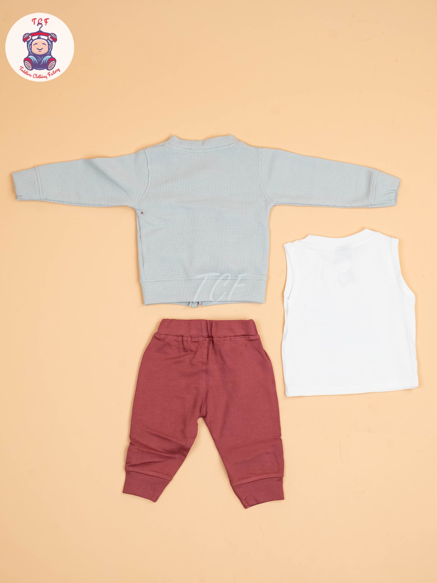 Grey & Rust - Shirts & Pants