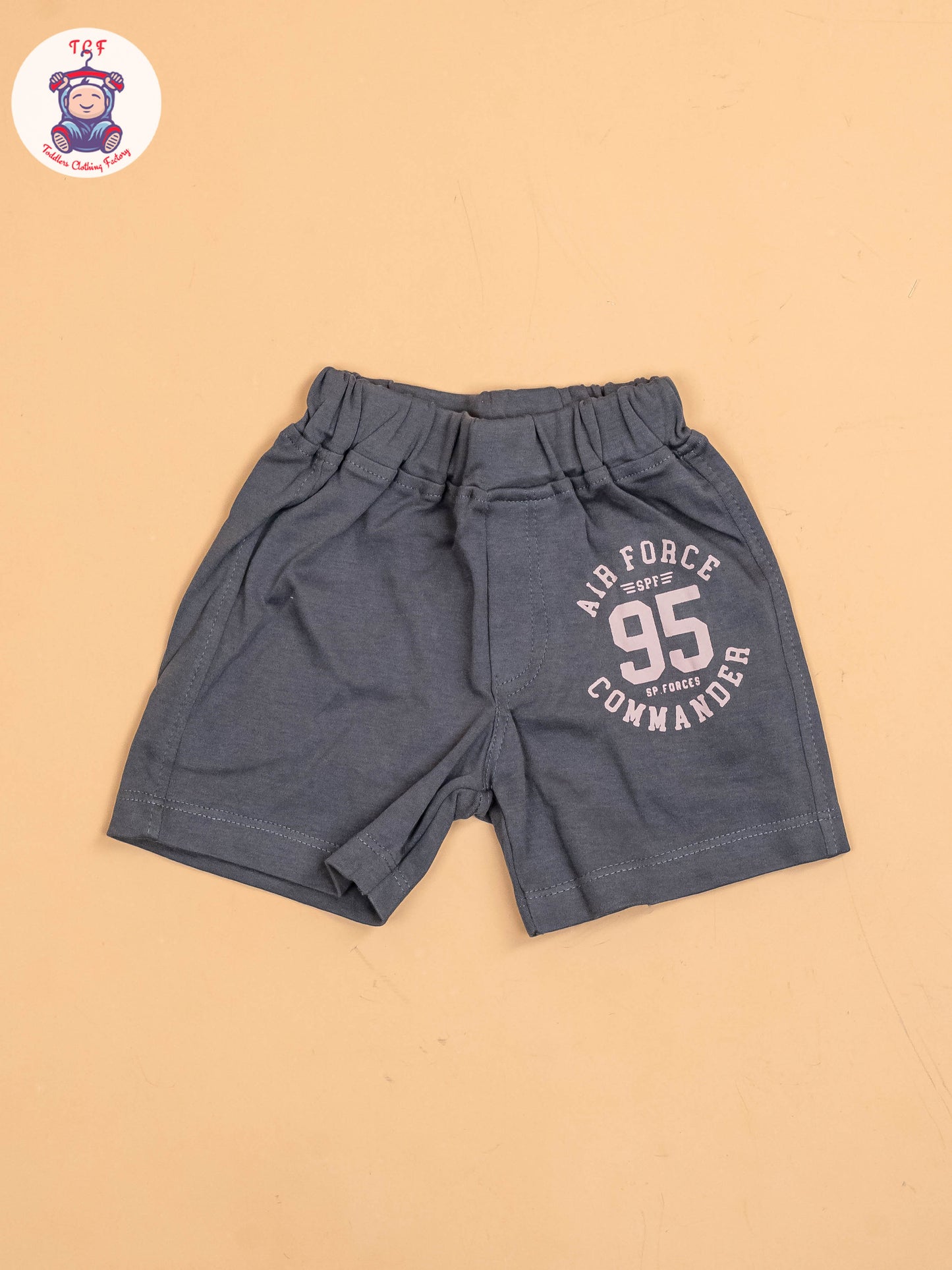 Beige & Black - T-Shirts & Shorts