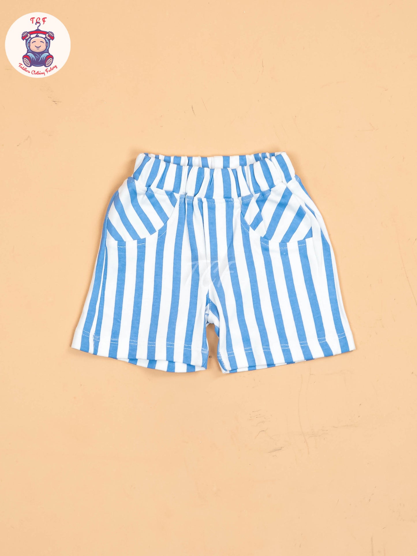 White & Blue - T-Shirts & Shorts