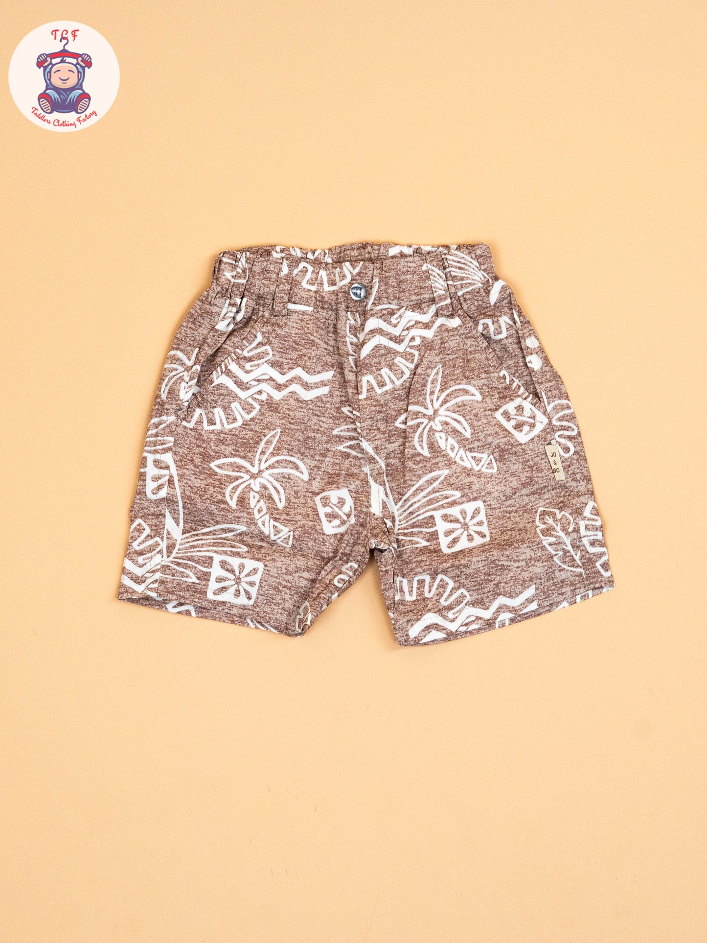 Brown - Rocket Boys Readymade Cotton Shirts & Shorts