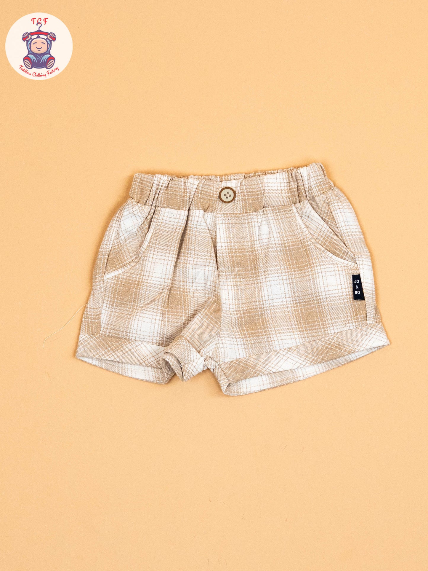 Cream - Shirt With Shorts