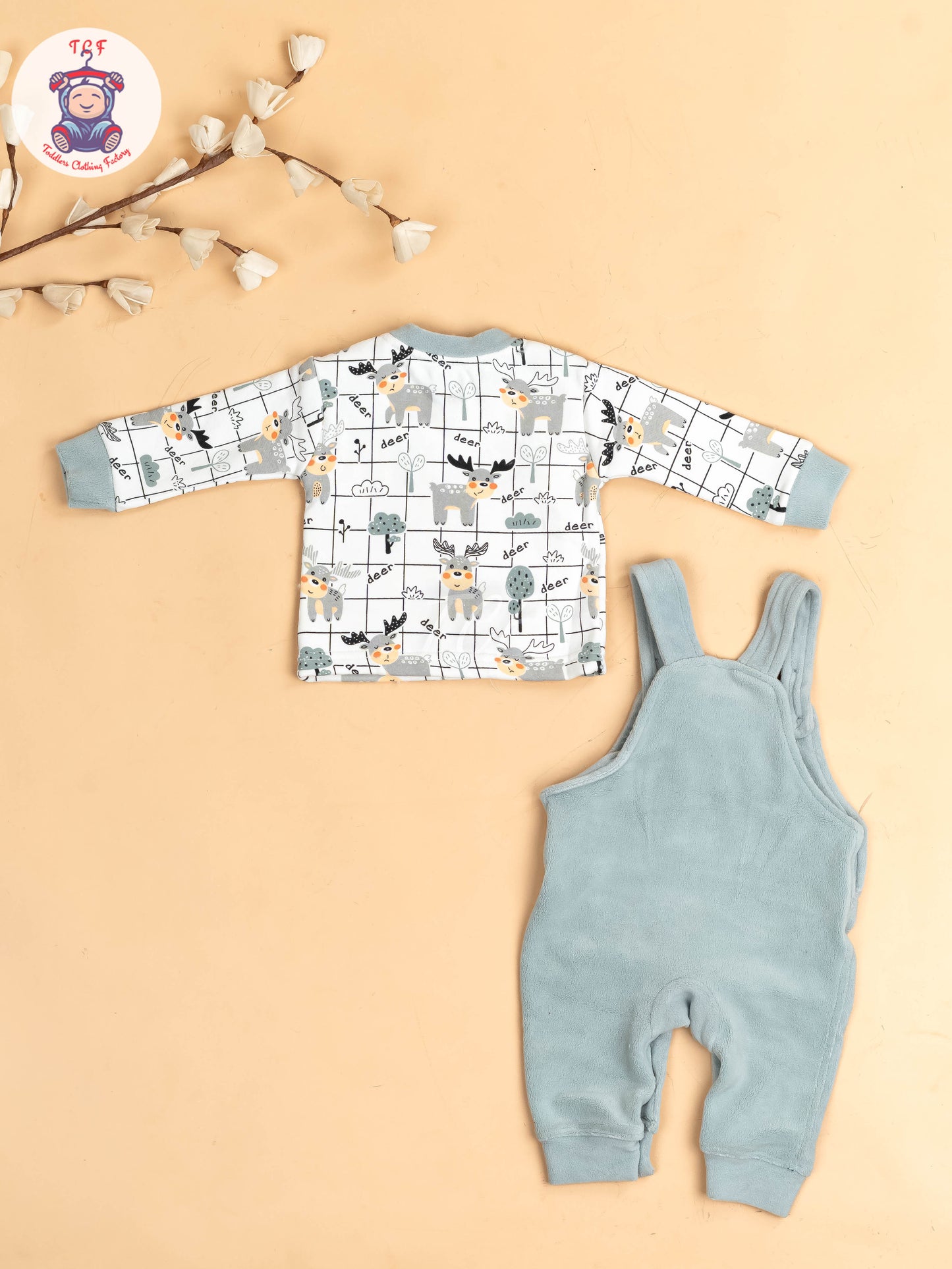 Grey - Deer Jumpsuits