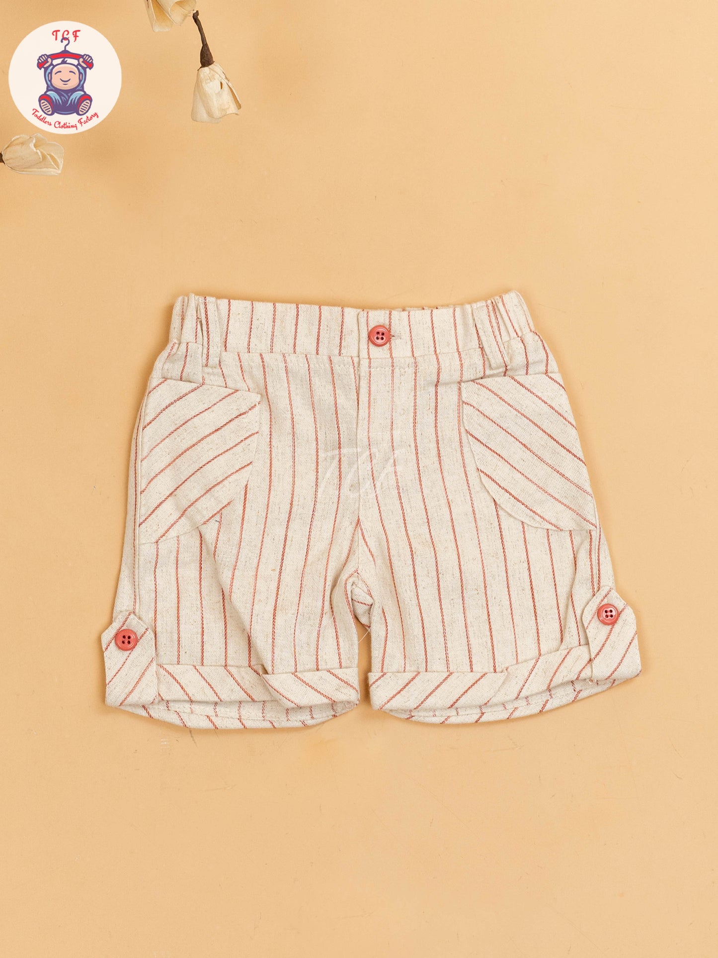 Rust & Beige - Girls T-Shirts & Shorts