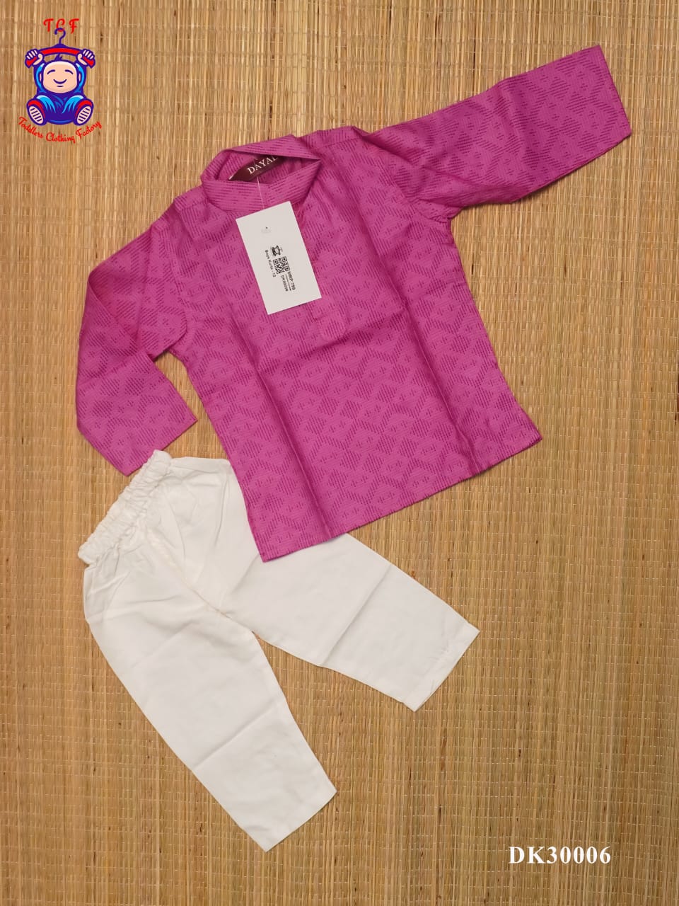 Rose & White - Kids Readymade Kurta Sets