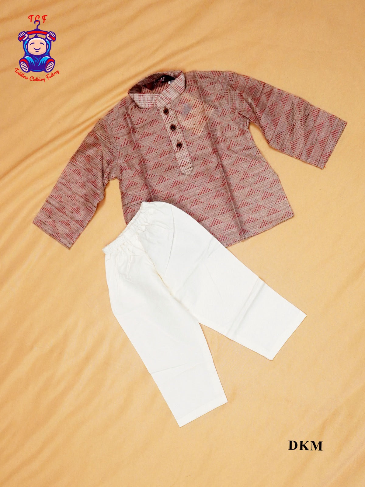 Latte & Cream - Boys Readymade Kurta Sets