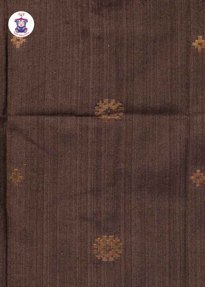 Brown - Boys Readymade Silk Cotton Shirts