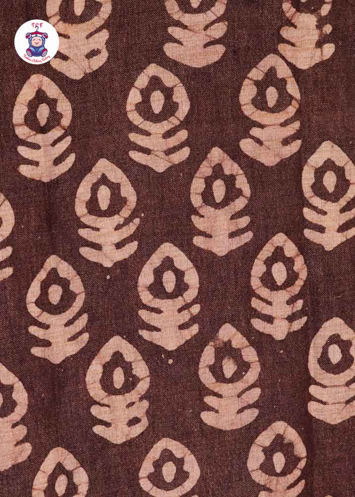 Brown & Beige - Boys Readymade Bhatik Shirts
