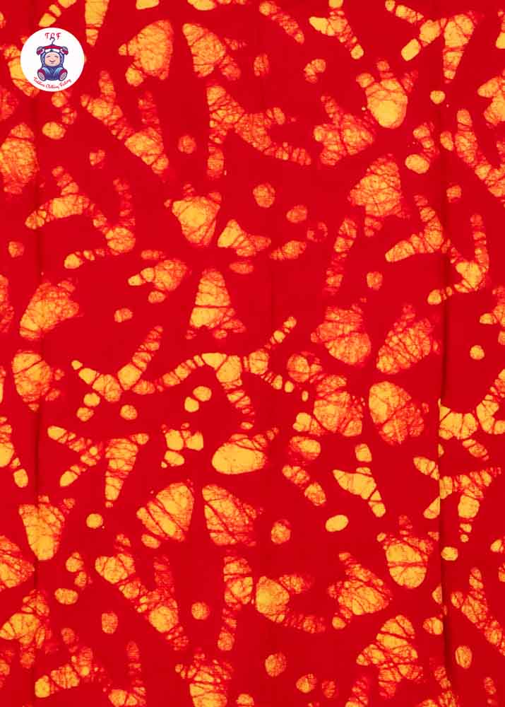 Red & Yellow - Boys Readymade Bhatik Shirts