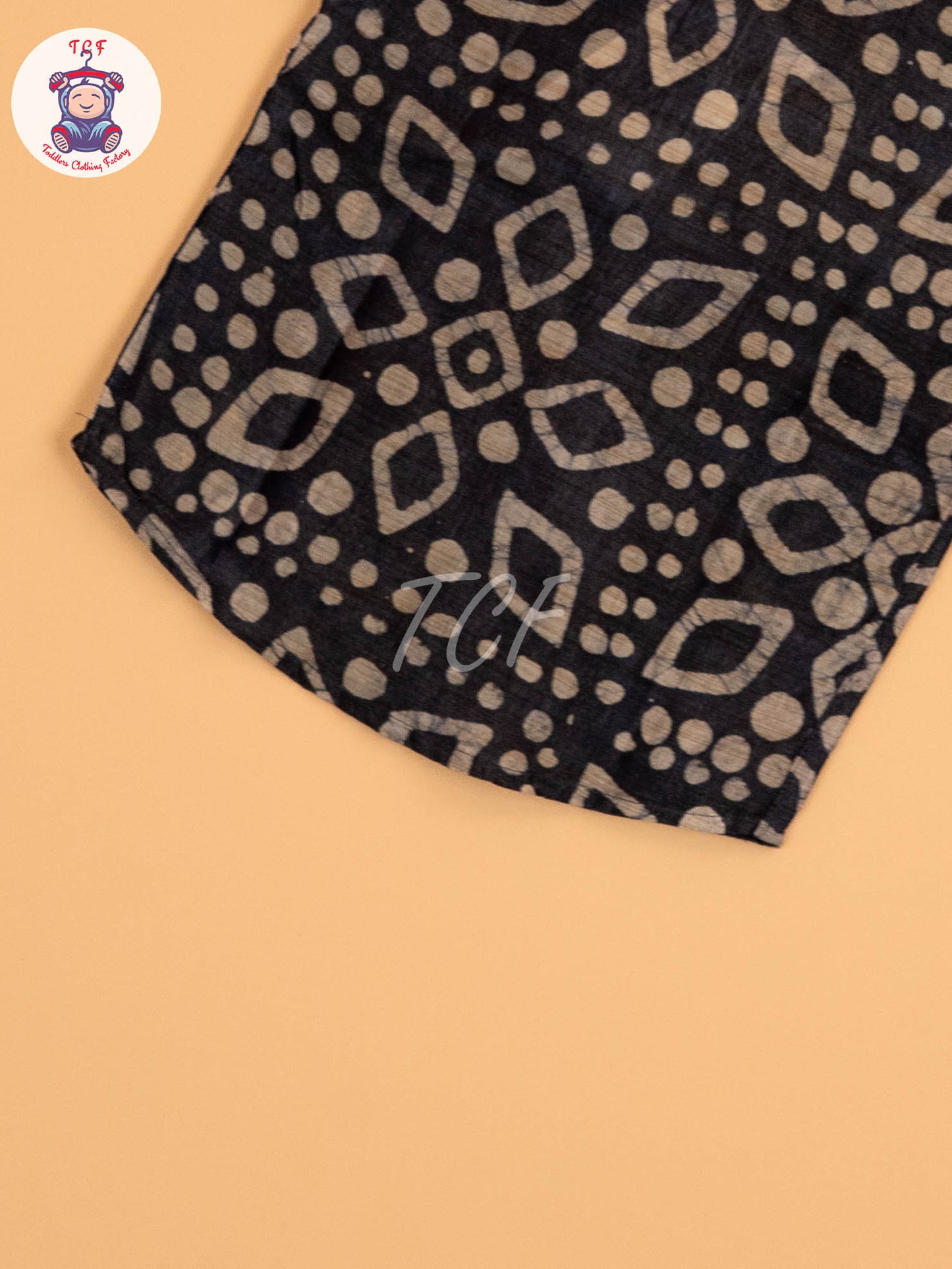 Grey & Beige - Boys Readymade Bhatik Shirts