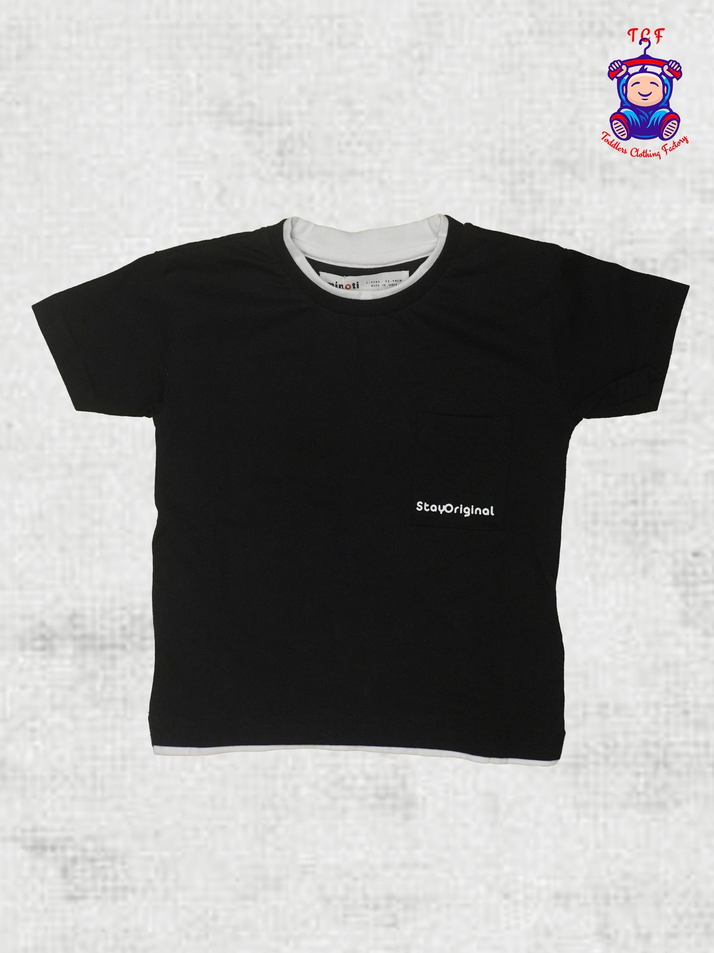 Black - Boys Readymade T-Shirts