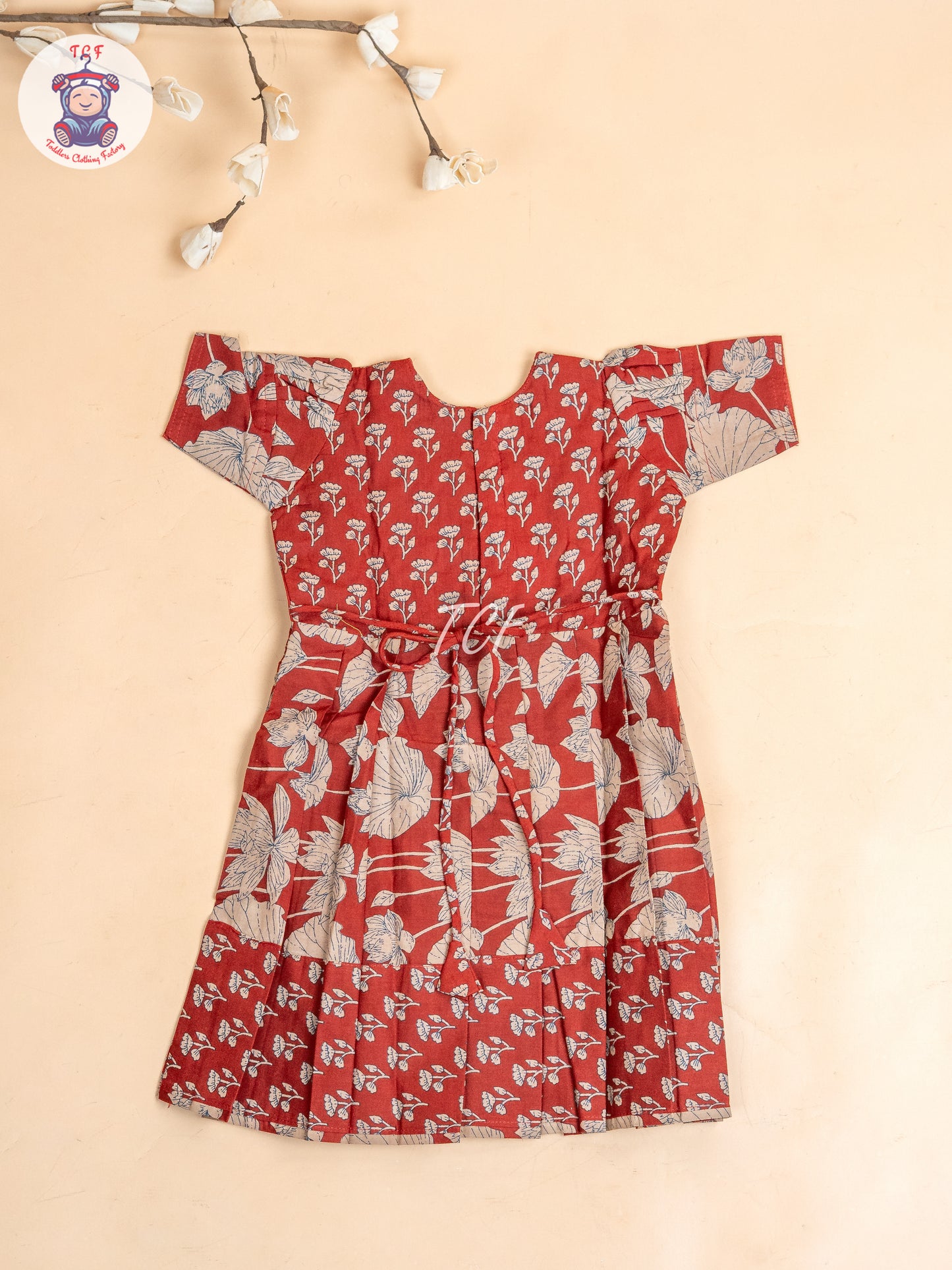 Maroon - Girls Readymade Long Frock