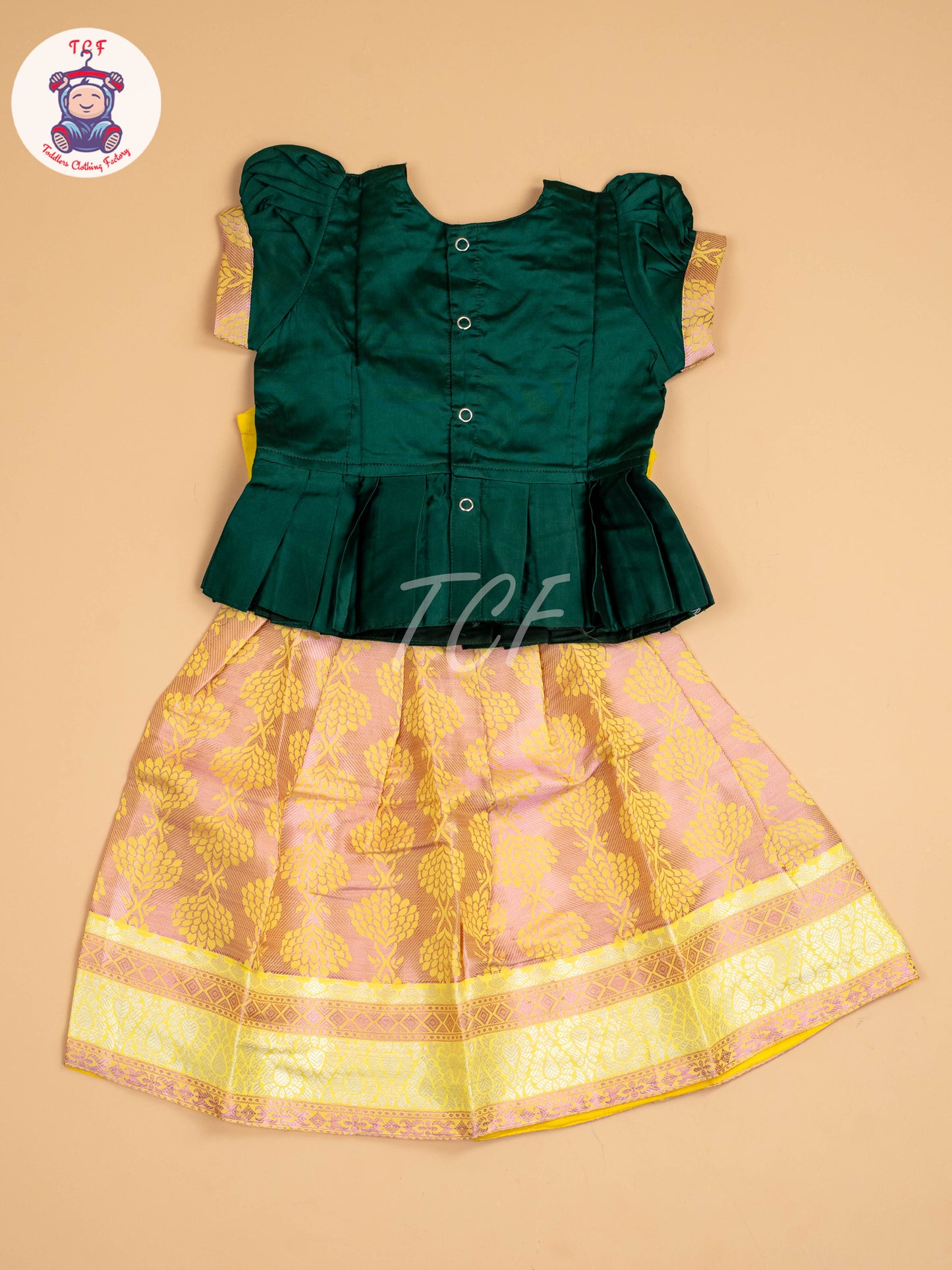 Green & Yellow - Pavadai Sattai