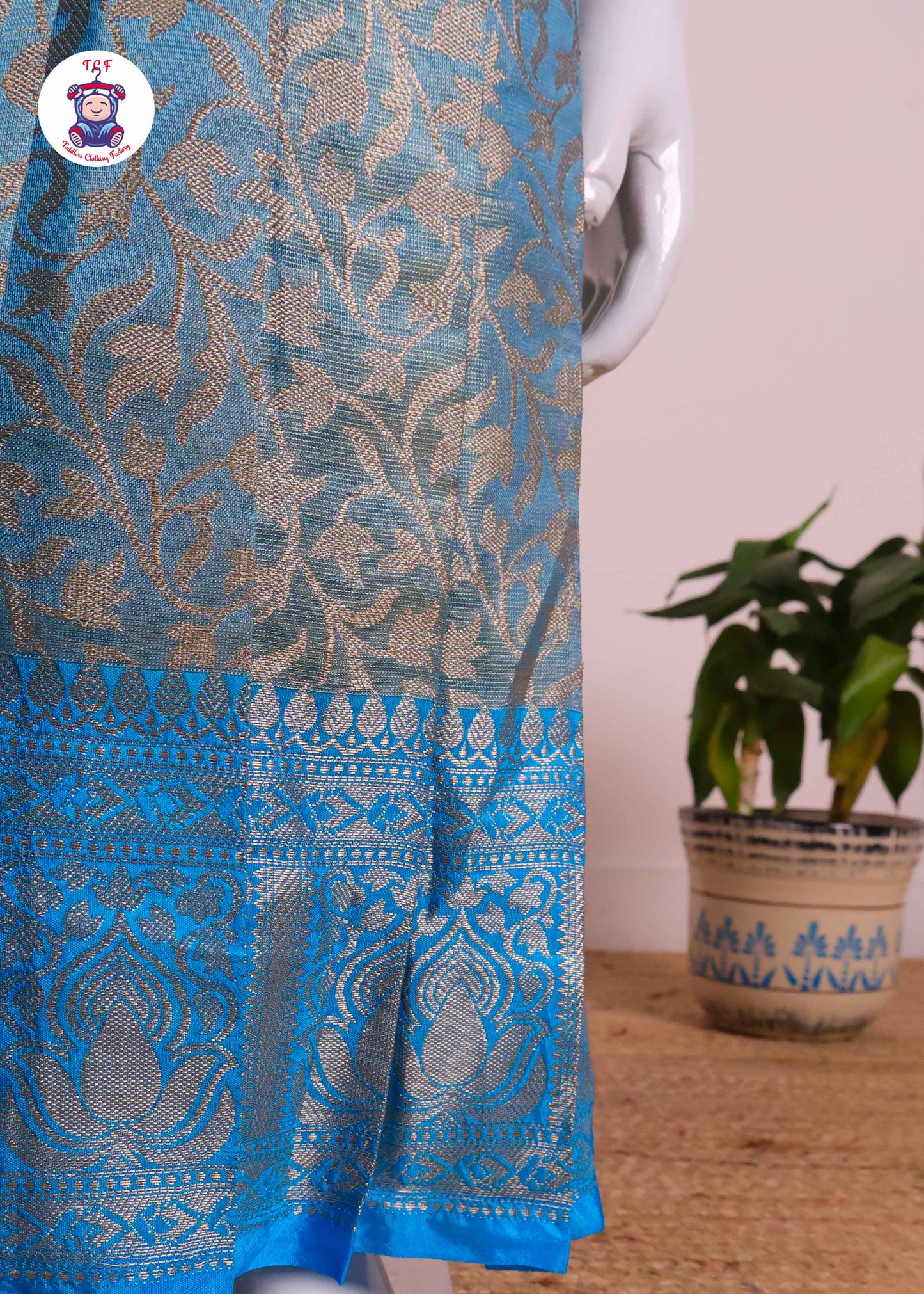 Sky Blue - Long Frock