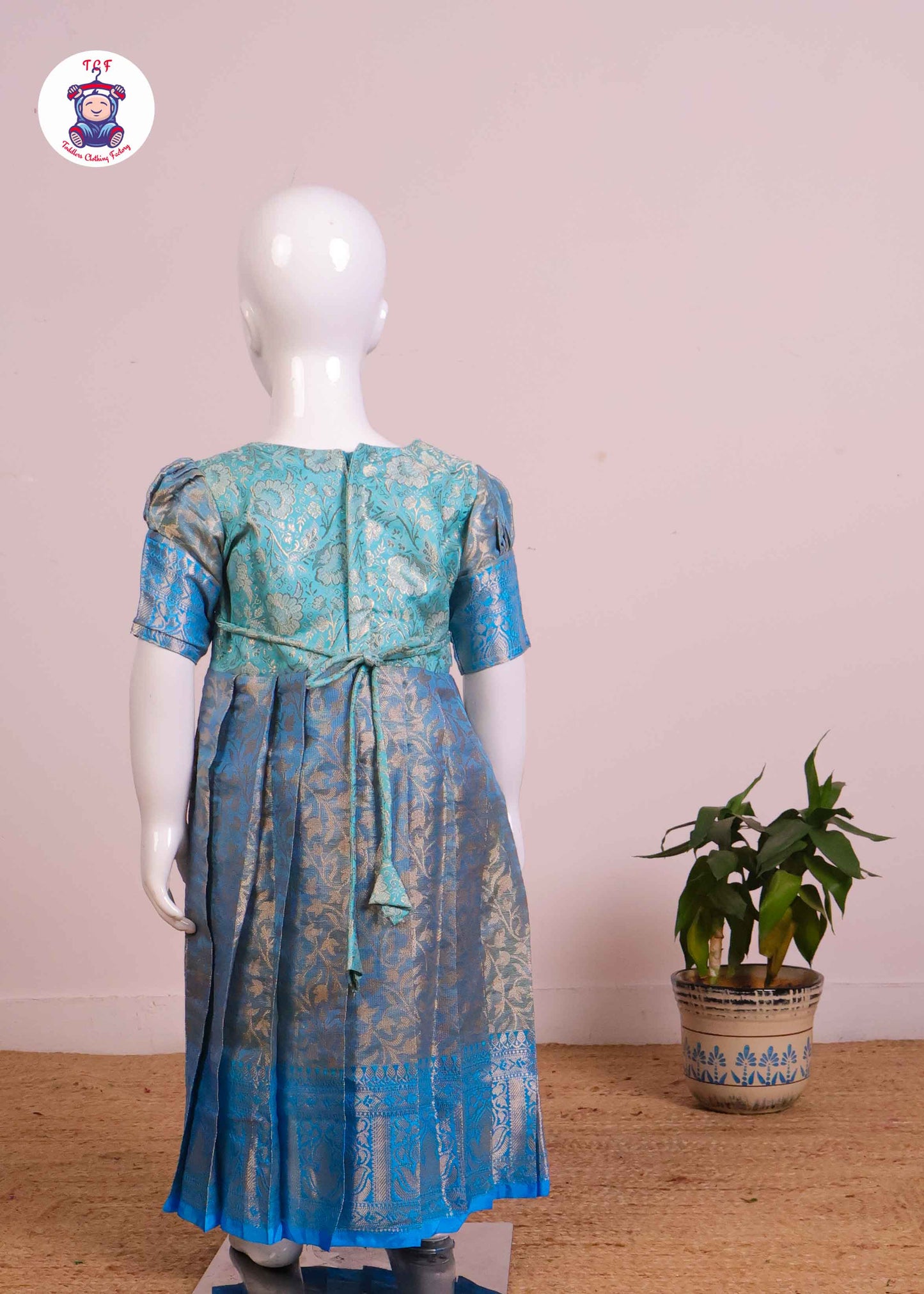 Sky Blue - Long Frock