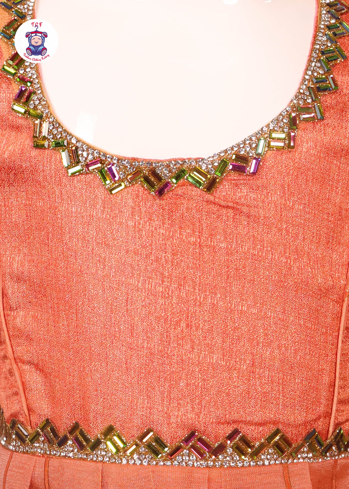 Orange - Long Frock