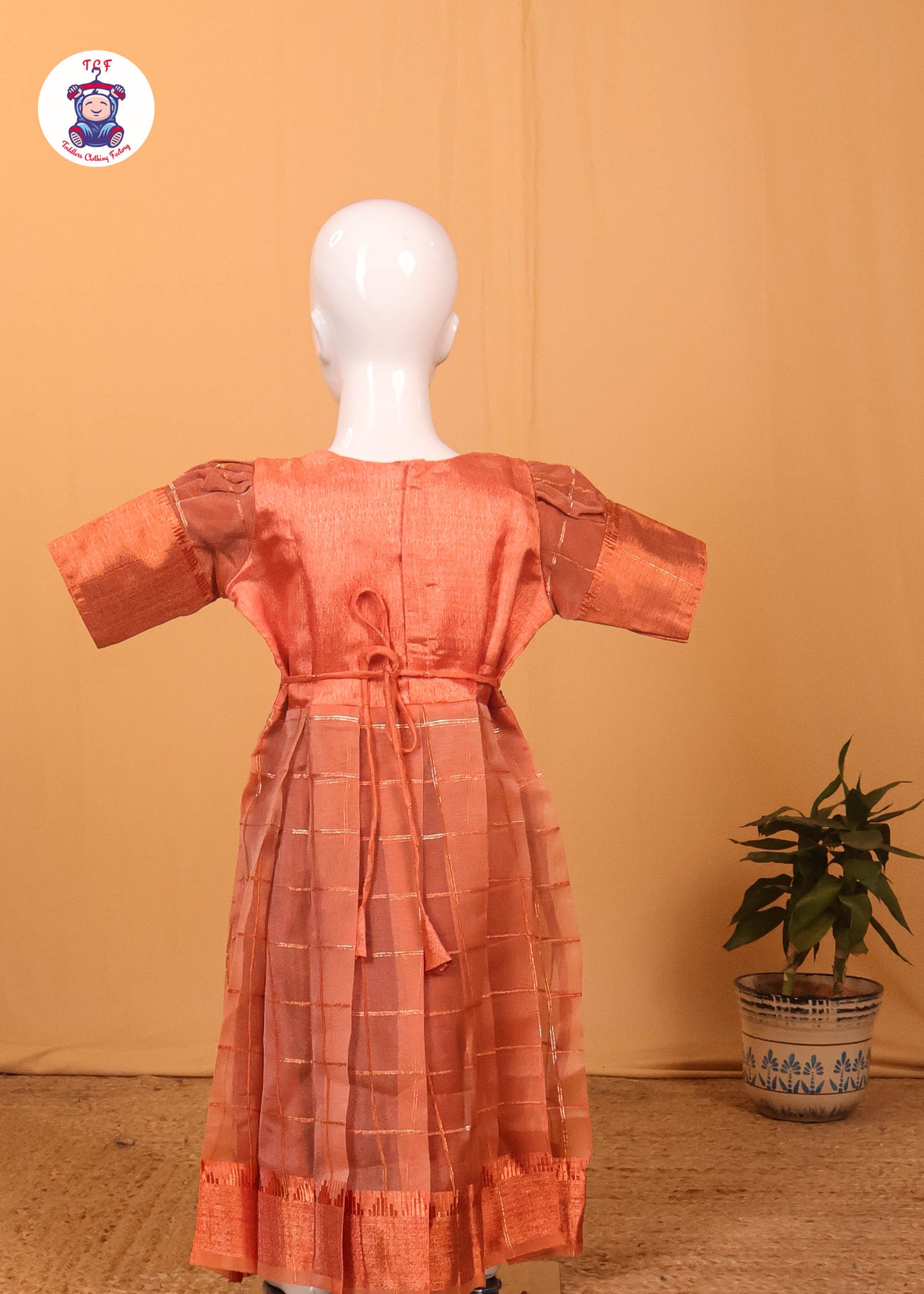 Orange - Long Frock