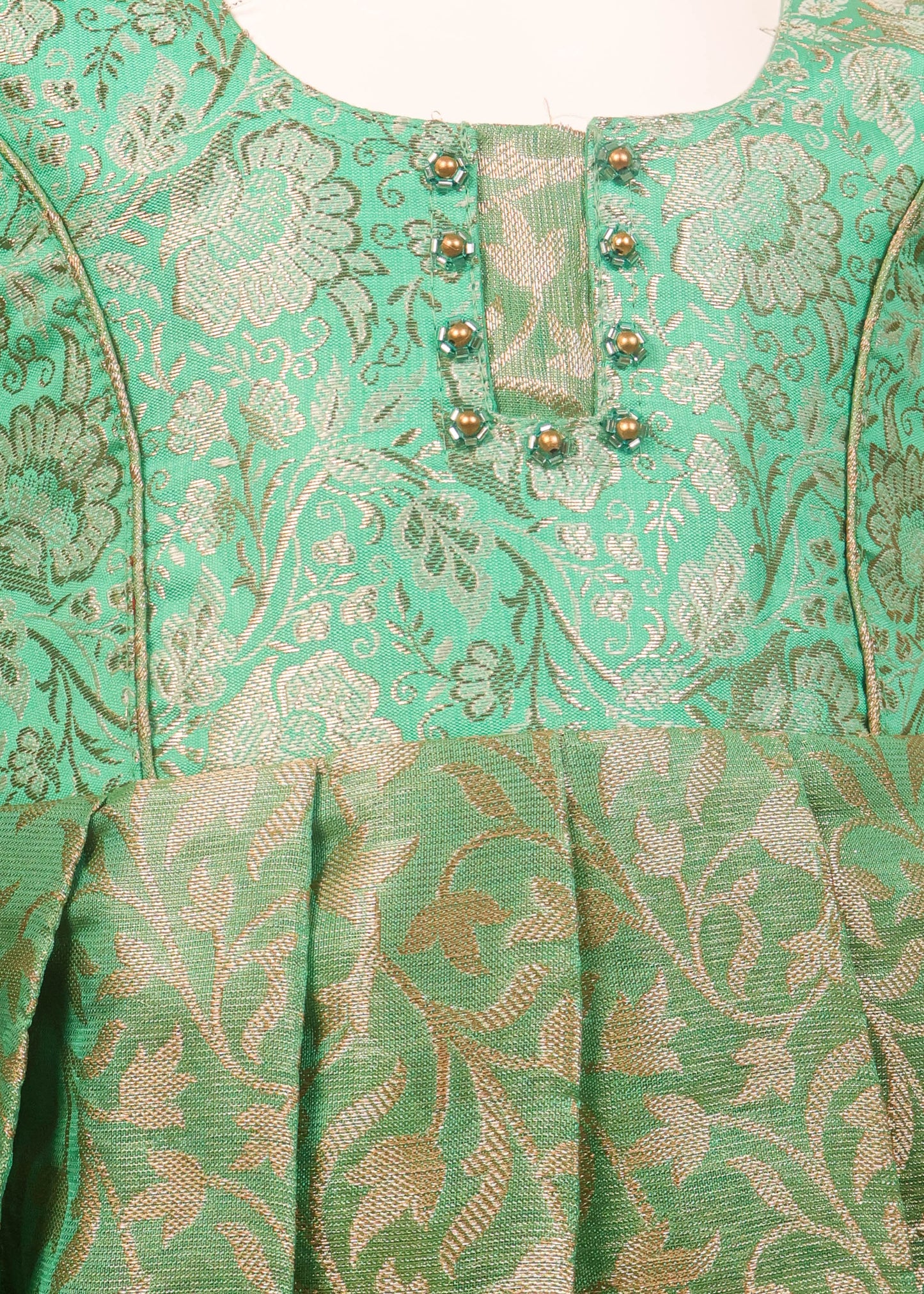 Pastel Green - Long Frock