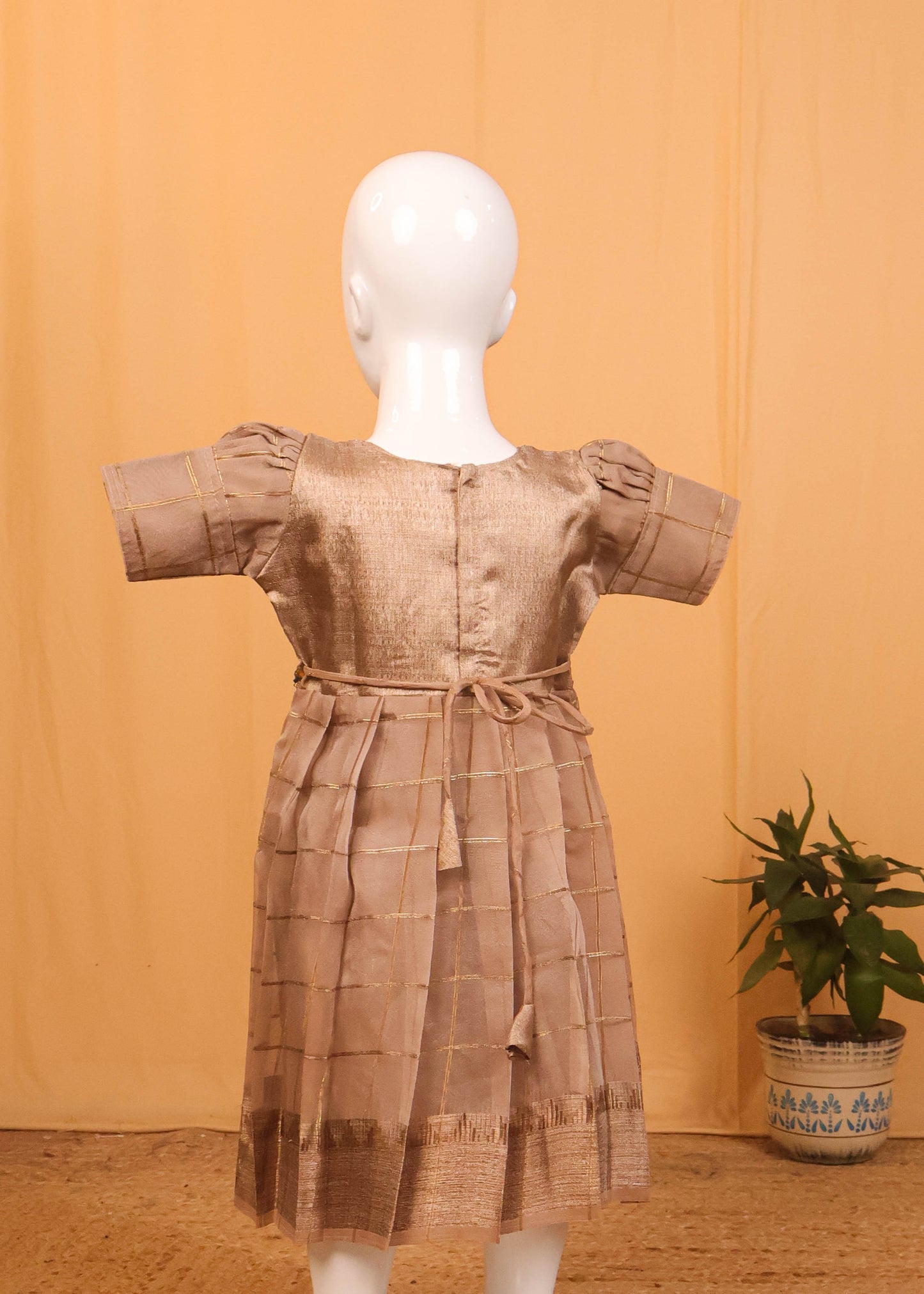 Brown - Long Frock