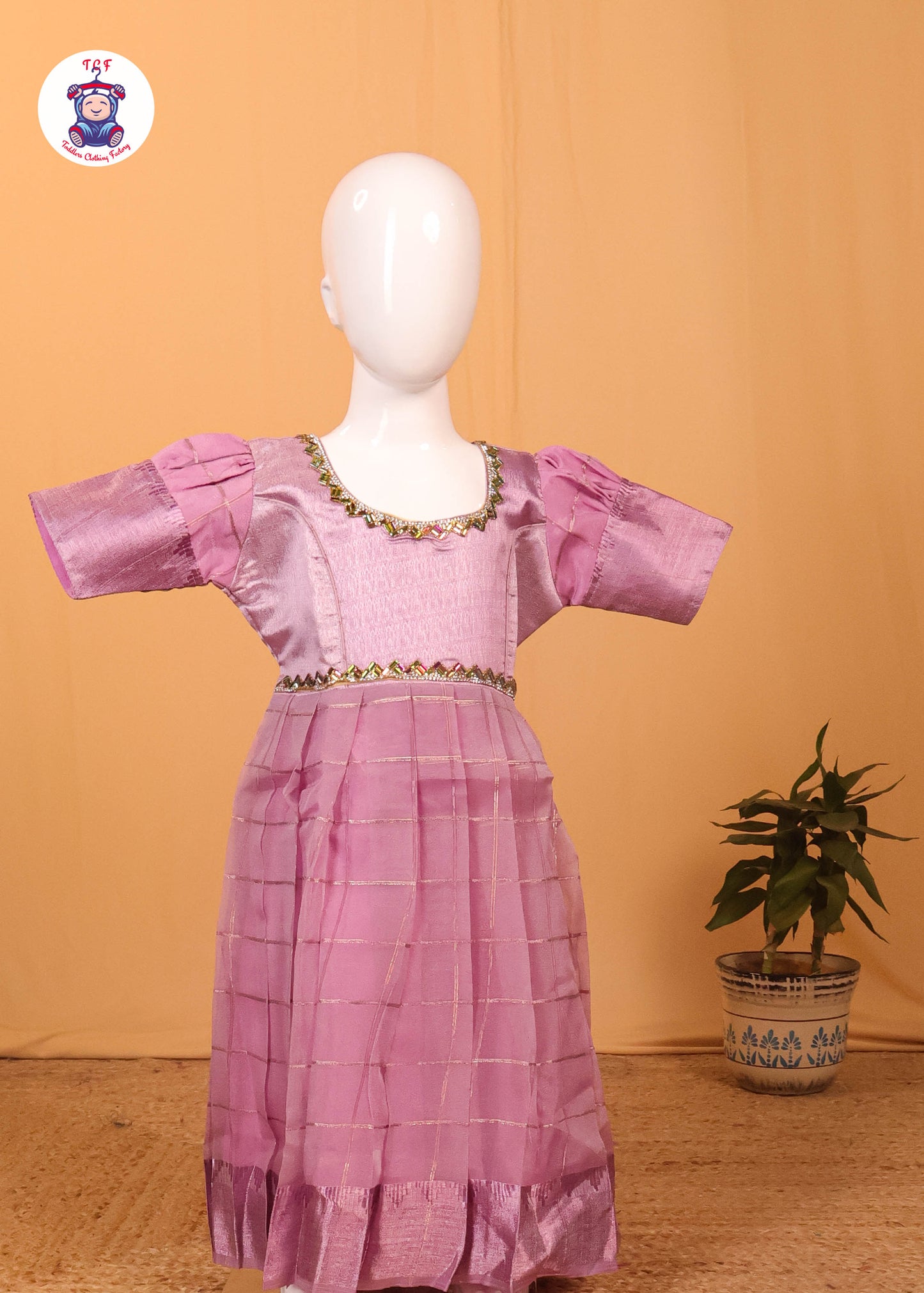 Lavender - Long Frock