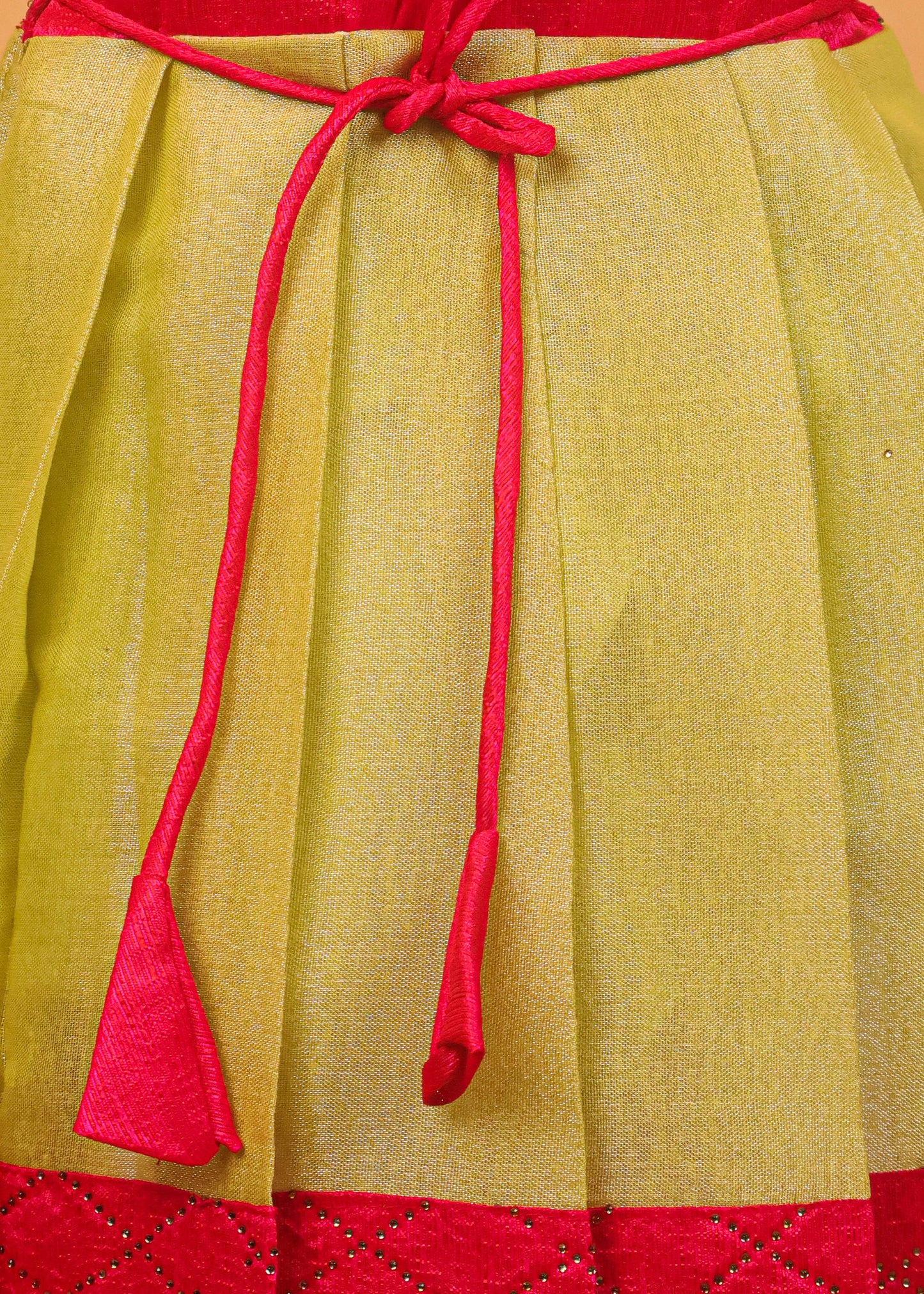 Rose & Green - Long Frock