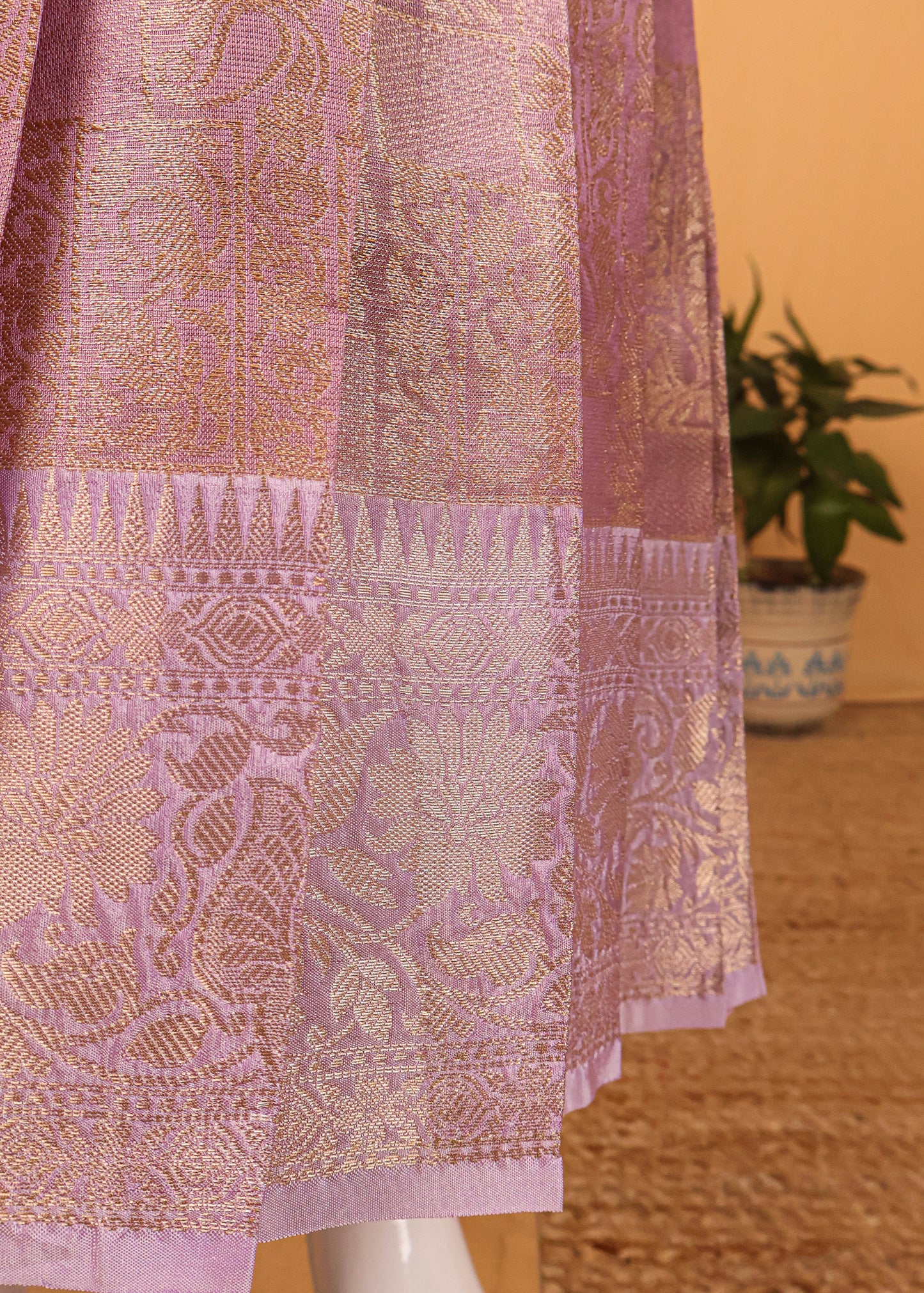 Blue & Spanish Pink - Long Frocks