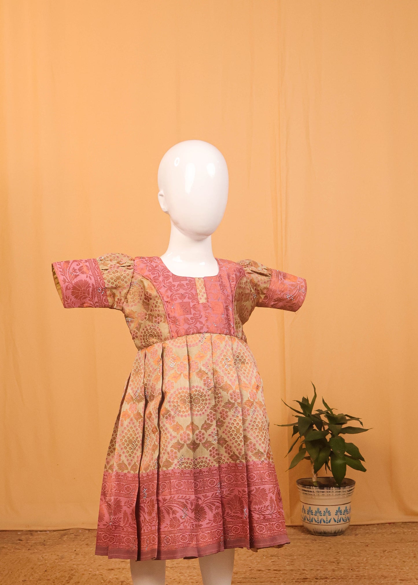 Spanish Pink - Long Frock