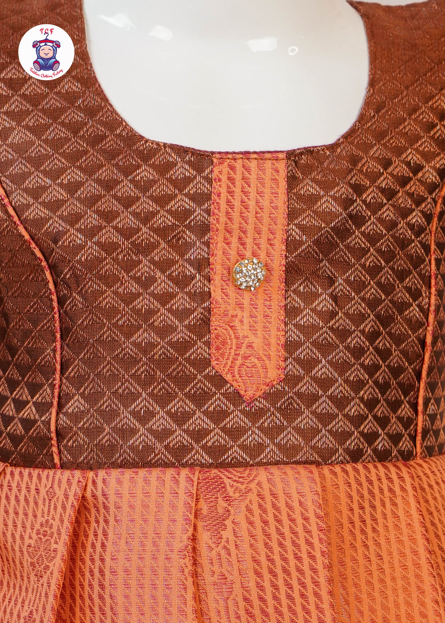 Shades of Cinnamon - Long Frock