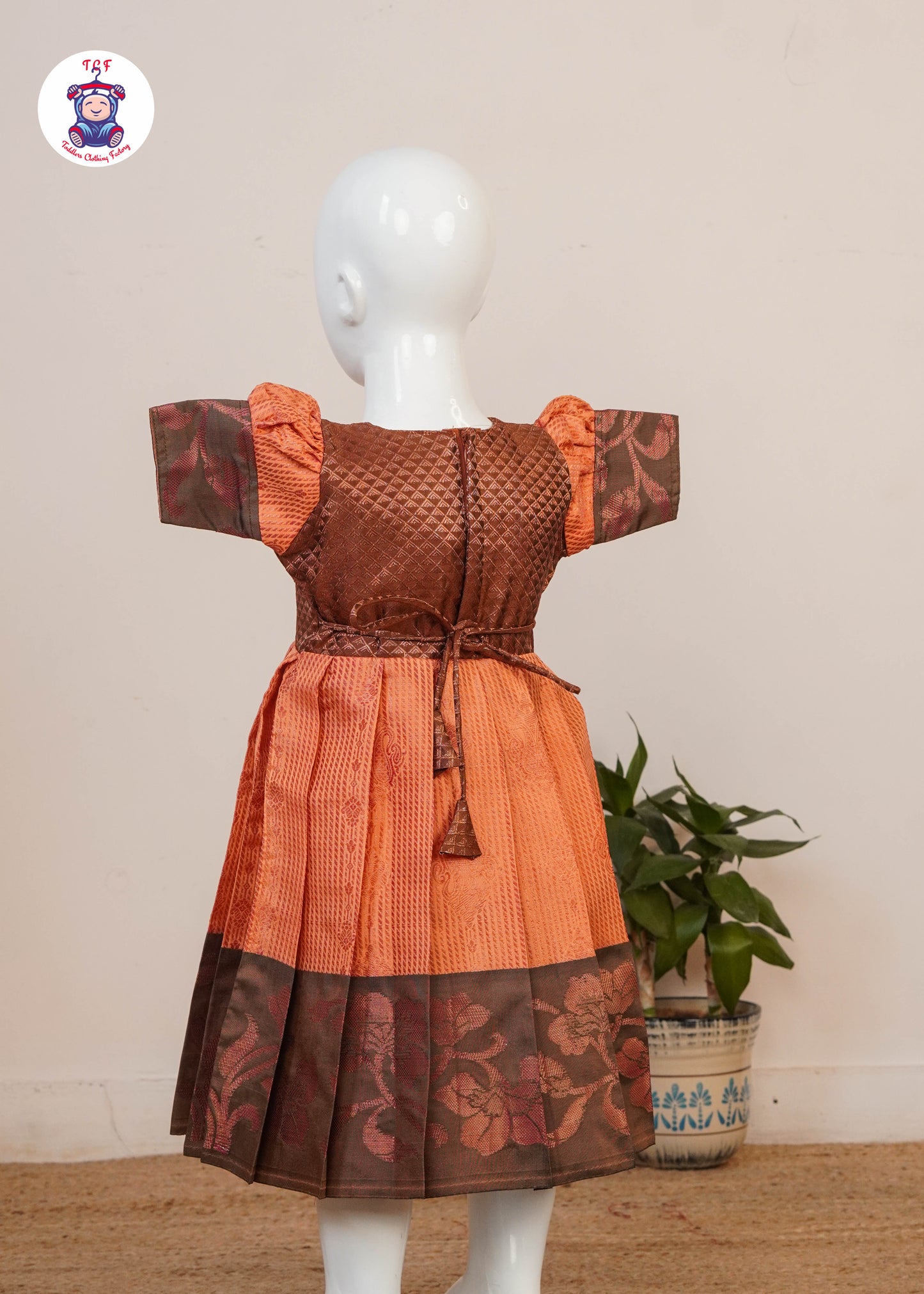 Shades of Cinnamon - Long Frock
