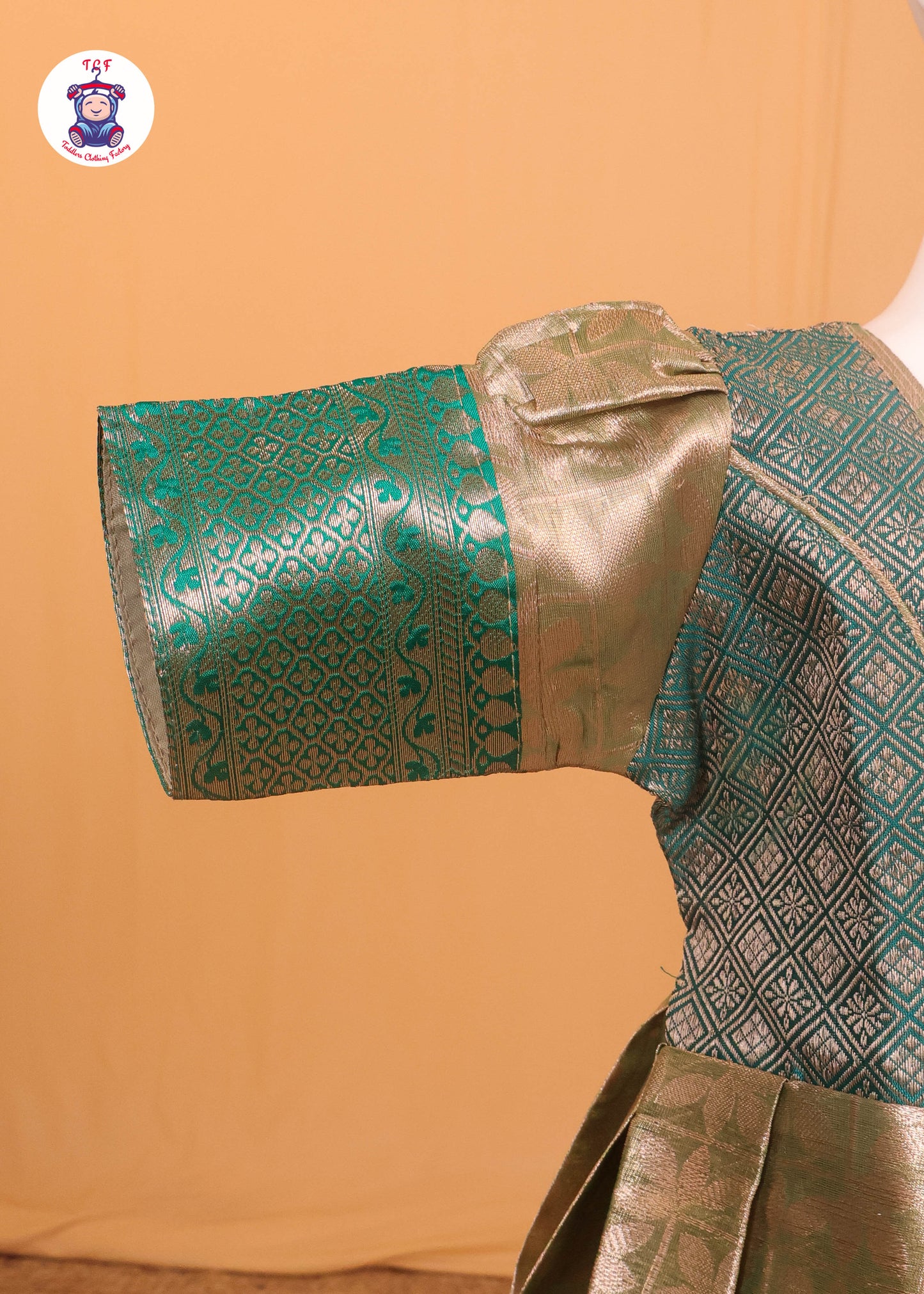 Shades of Turquoise - Long Frock
