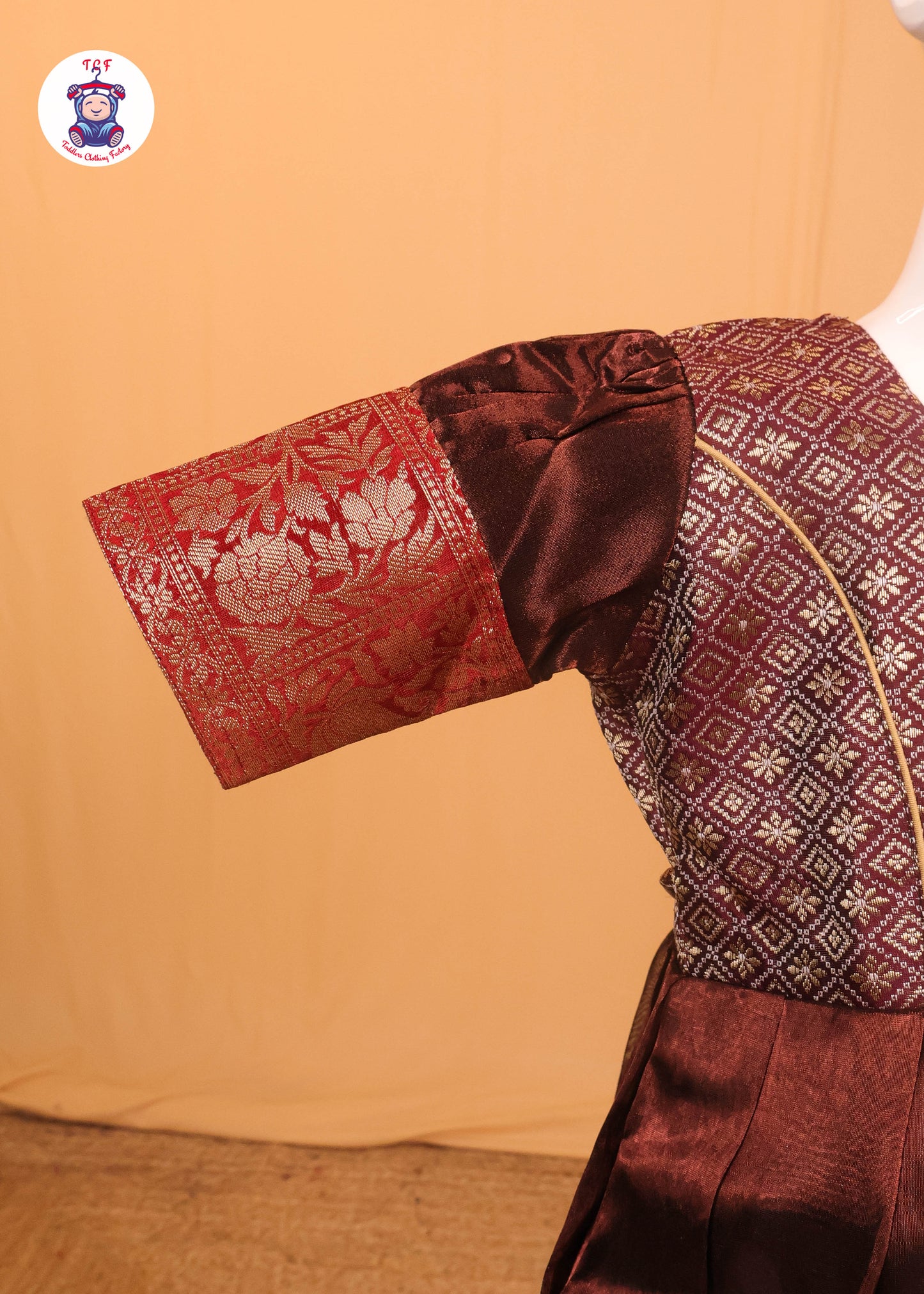 Umber Brown - Long Frock
