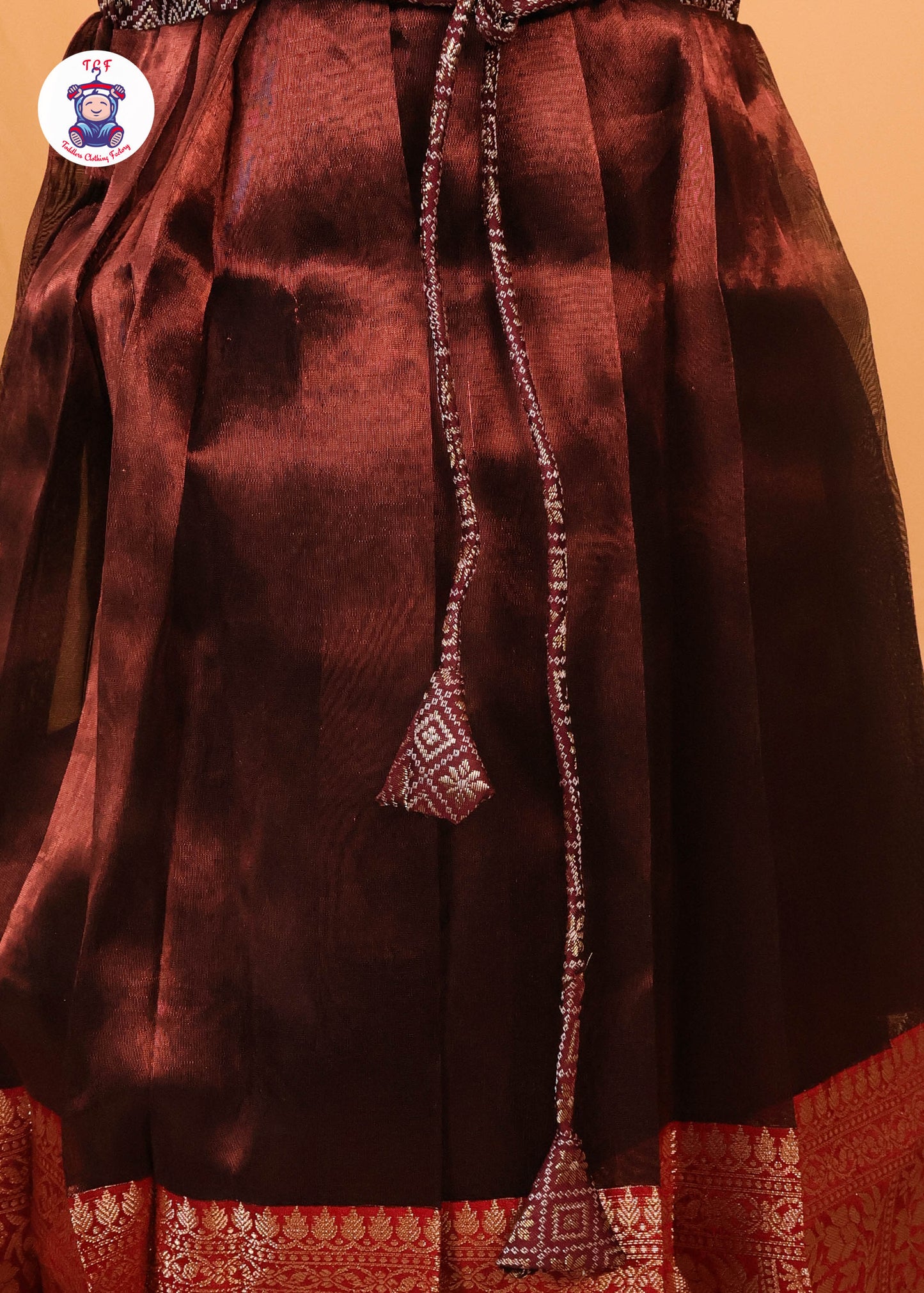 Umber Brown - Long Frock