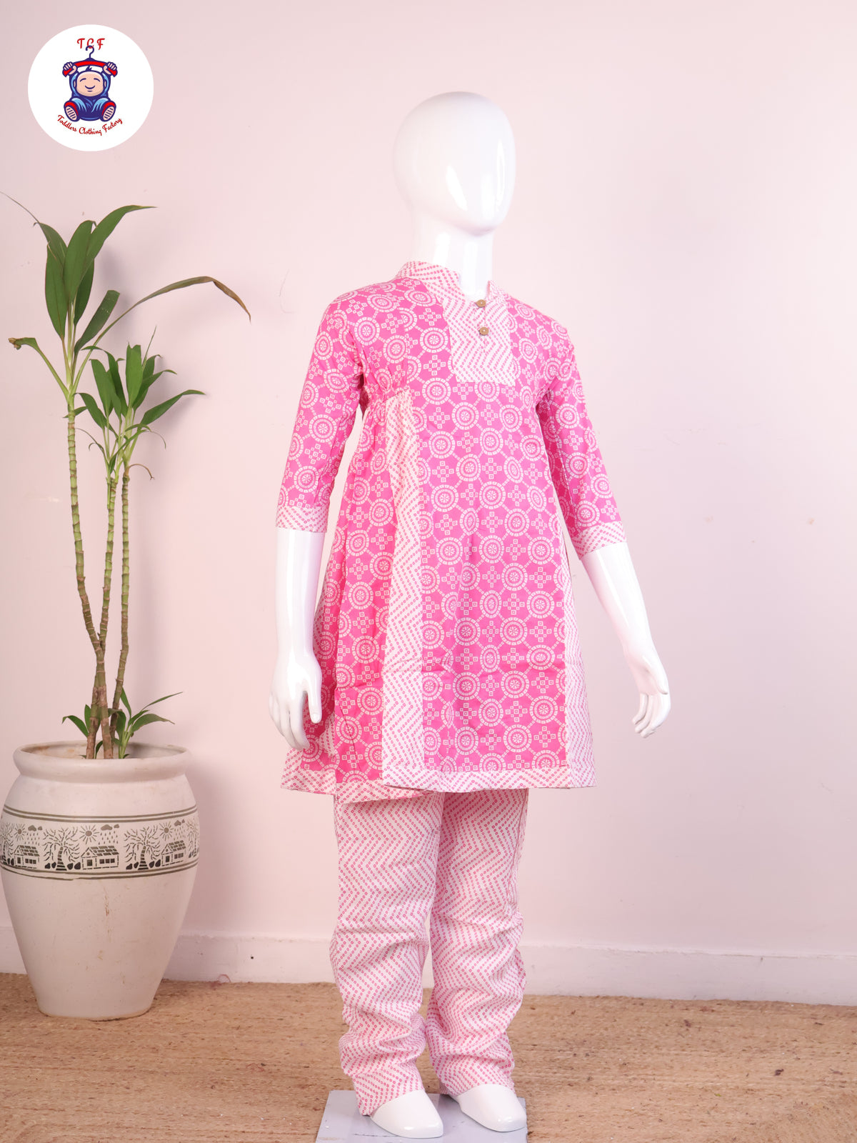 Light Pink - Printed Umbrella Set