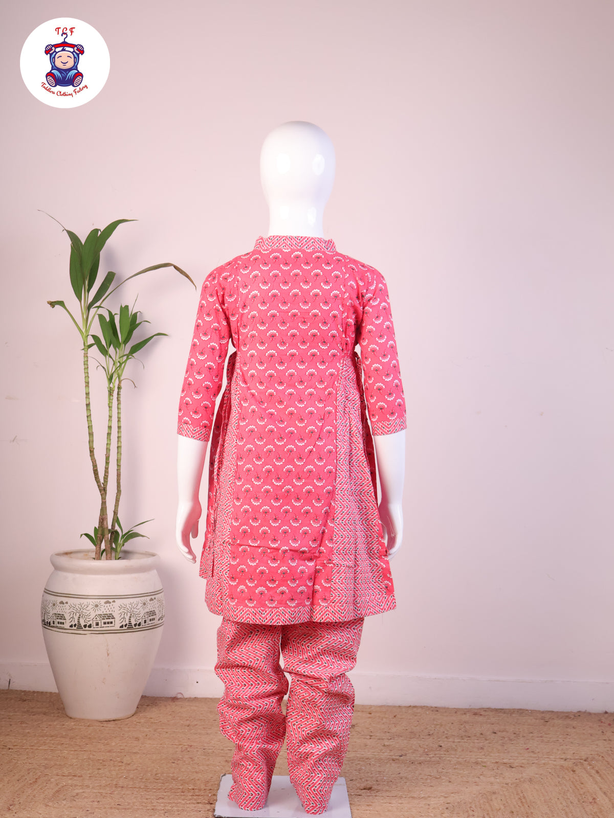 Pink - Printed Umbrella Set