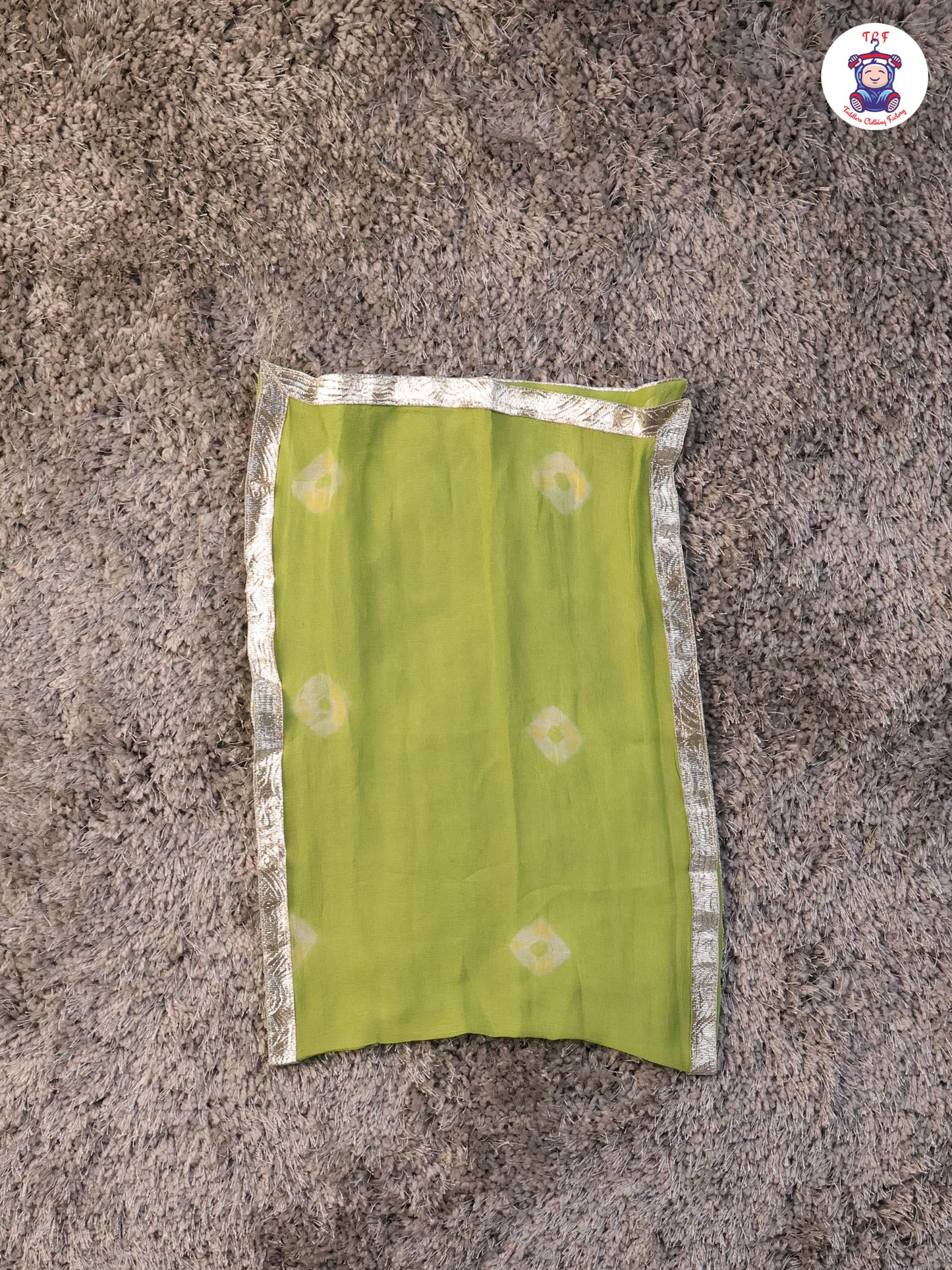 Light Green & Lavender - Floral Printed Afgani Kurti With Pant And Dupatta